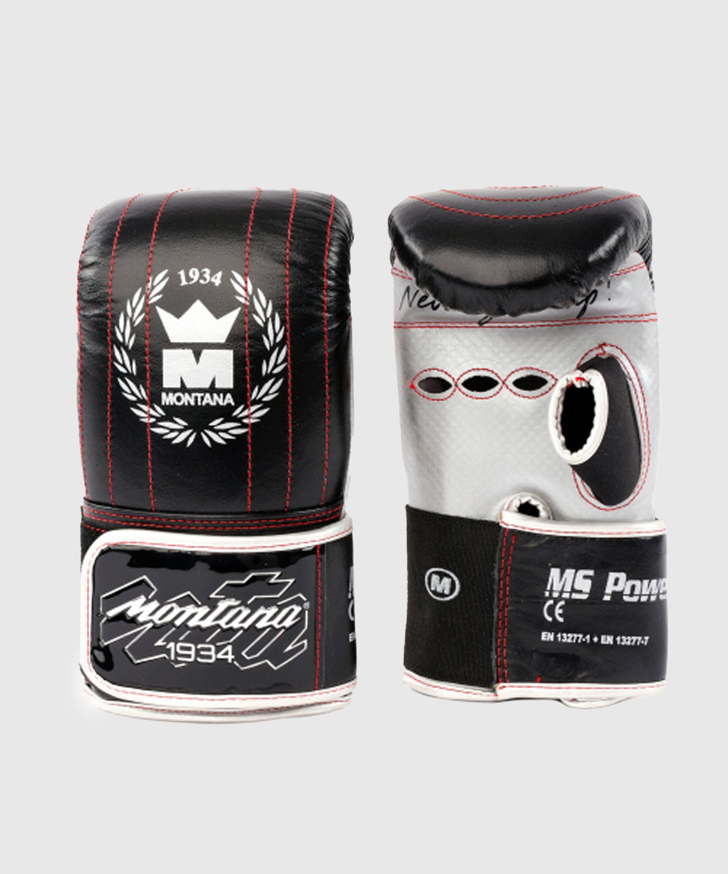 Gants de Boxe Sac Montana Ms Power Identity - Noir/Blanc