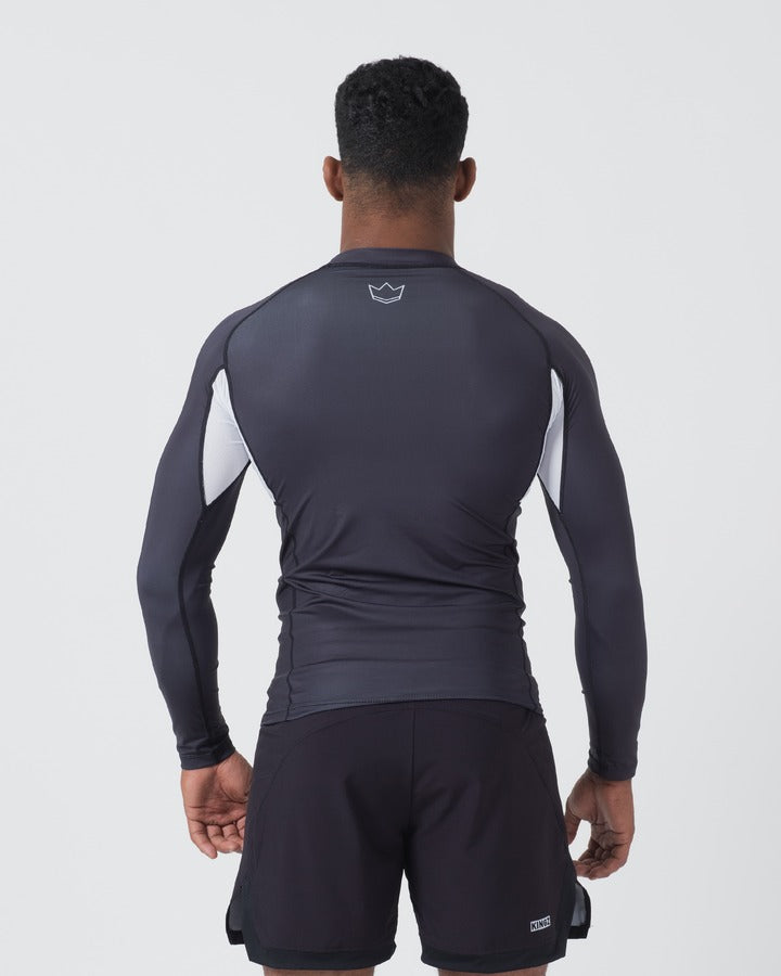 Kingz Ranked Performance V2 Rashguard a Maniche Lunghe - Nero