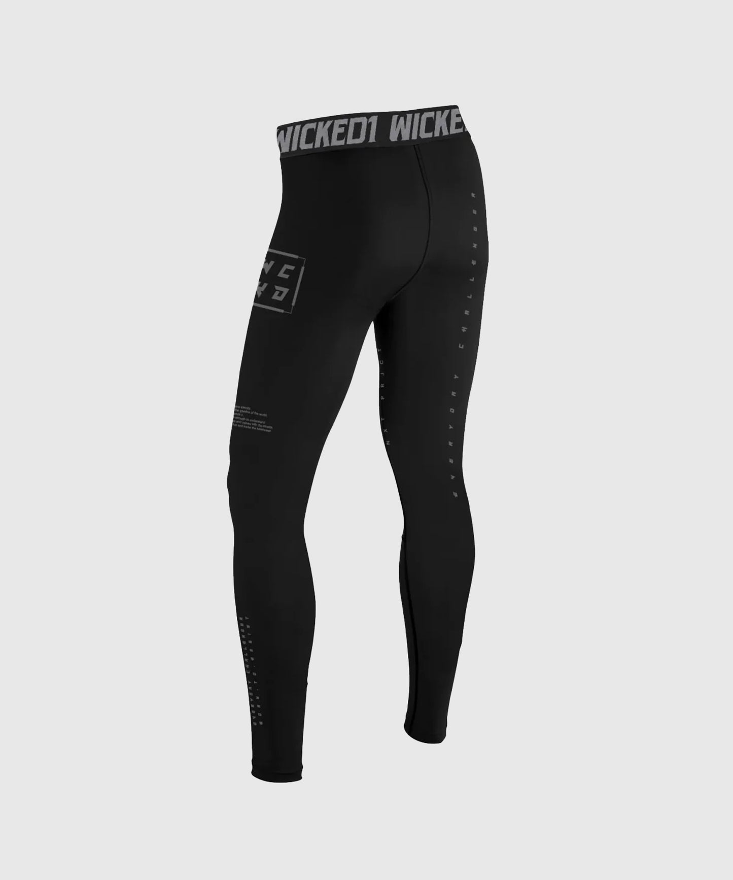 Wicked One Score Spats - Negro
