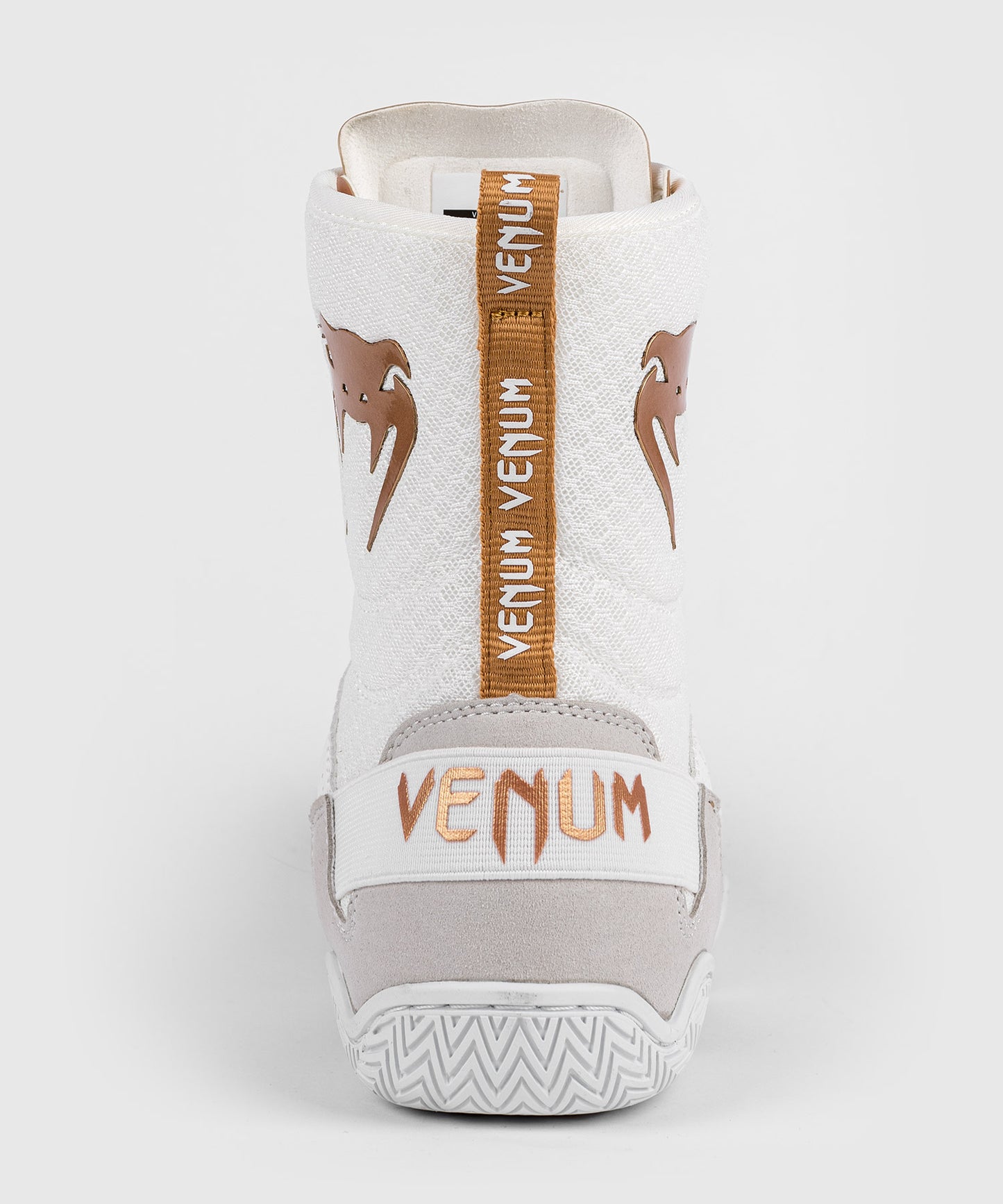 ZAPATOS DE BOXEO VENUM ELITE MONOGRAM – BLANCO/DORADO