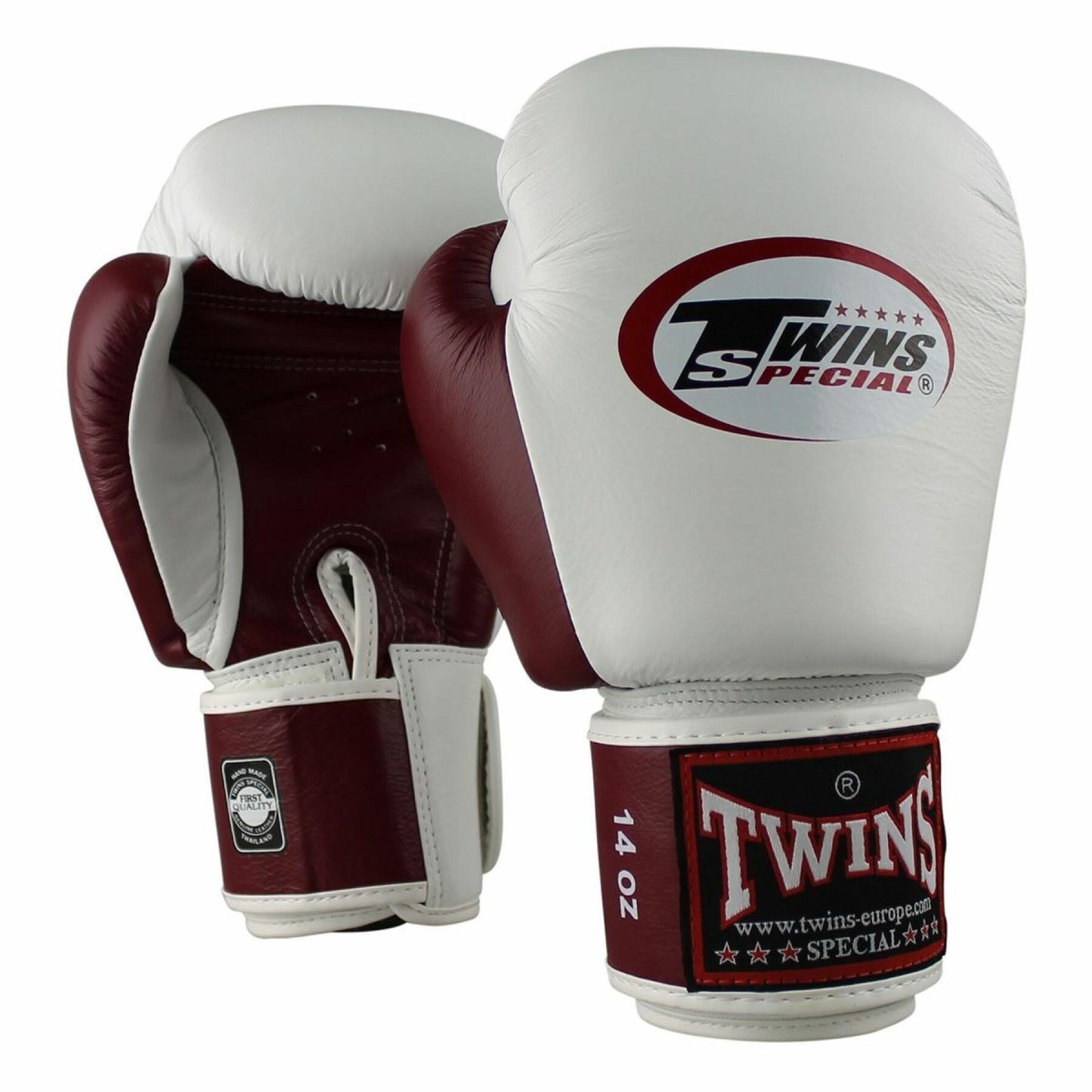 Gants de Boxe Twins BGVL3 - Blanc/Bordeaux