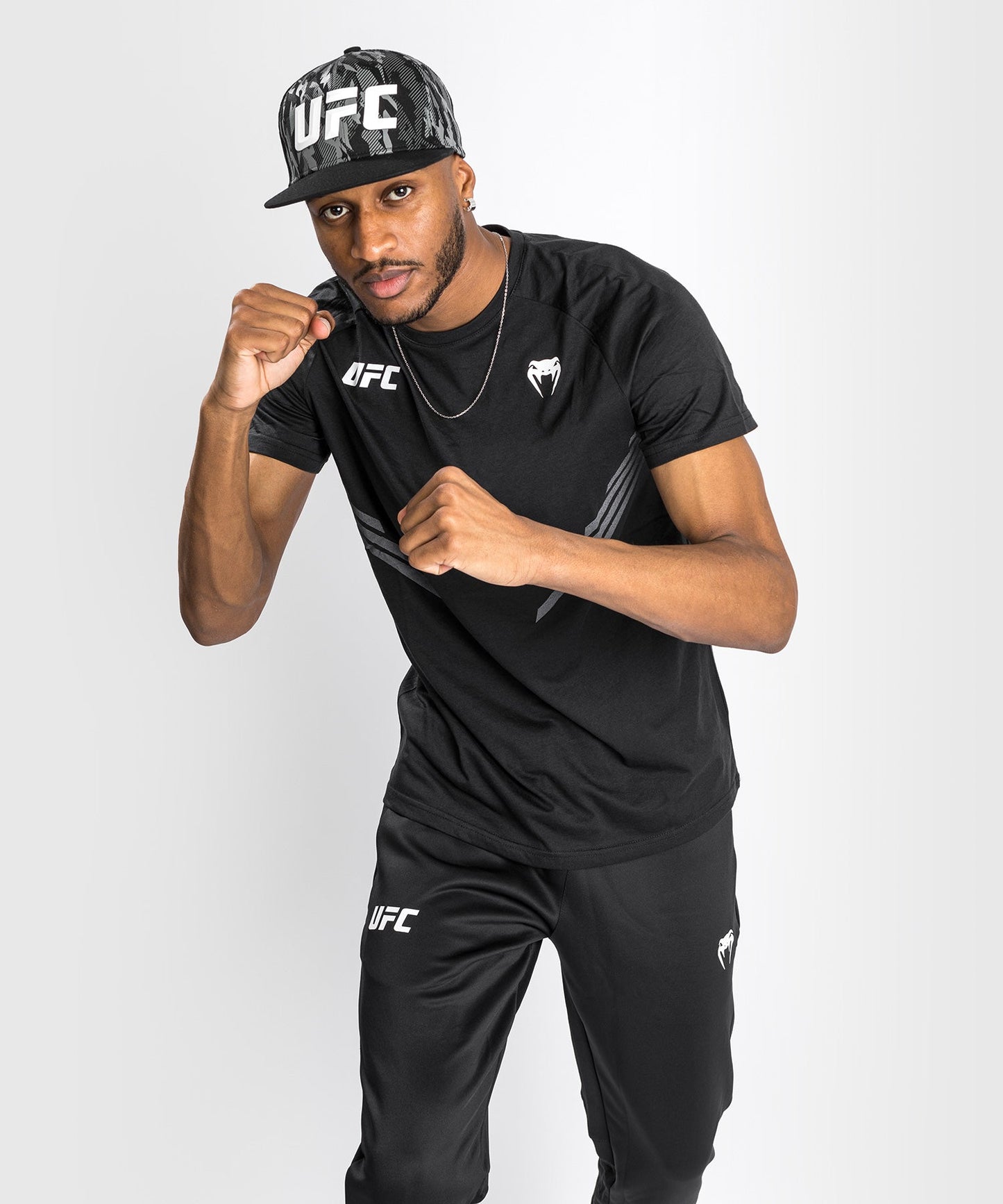 Men's UFC Venum Replica T-shirt - Black