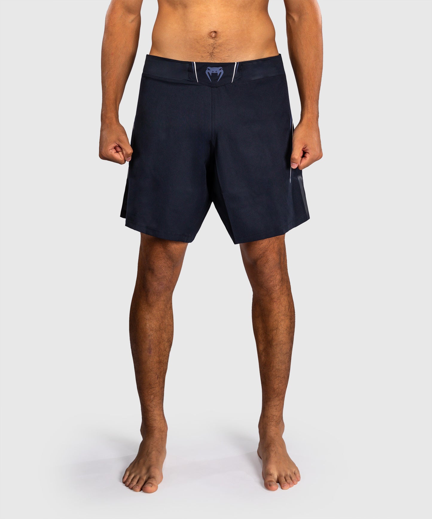Venum G-Core Pantalón Corto de Combate - Azul Marino/Blanco