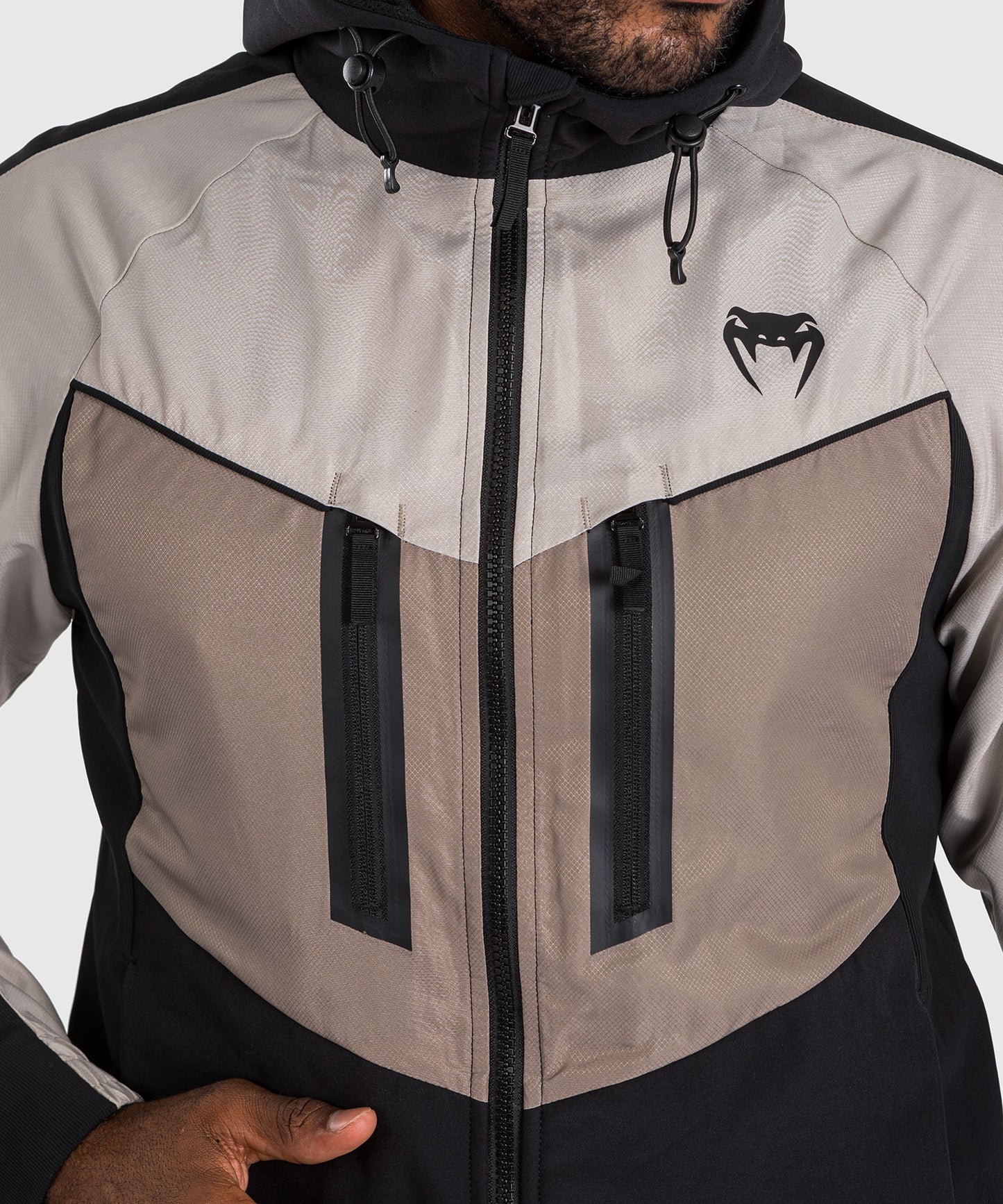 Veste de survêtement Venum Laser 3.0 - Noir/Sable