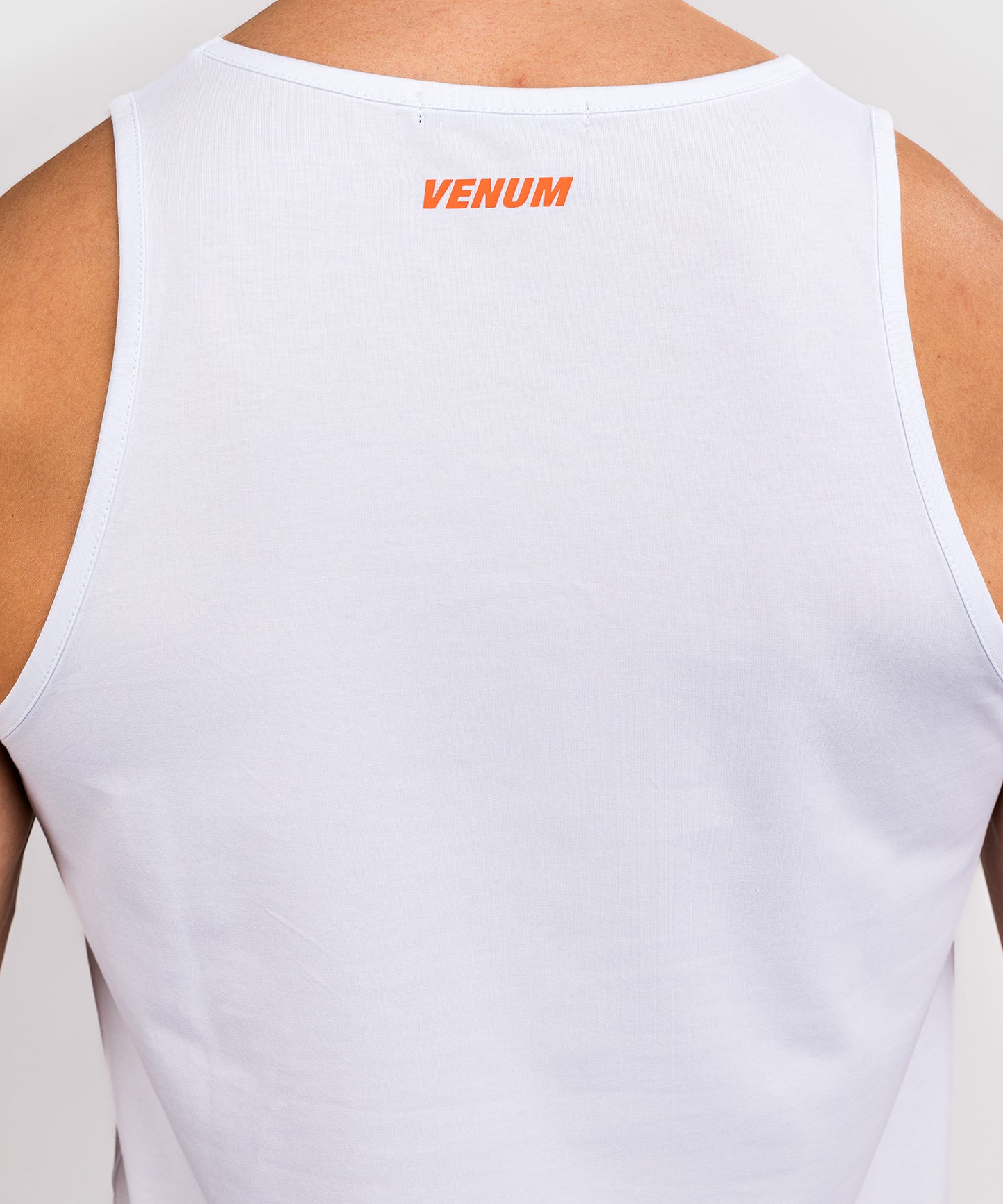 Venum Echo Tank Top - Weiß/Orange Sonnenuntergang