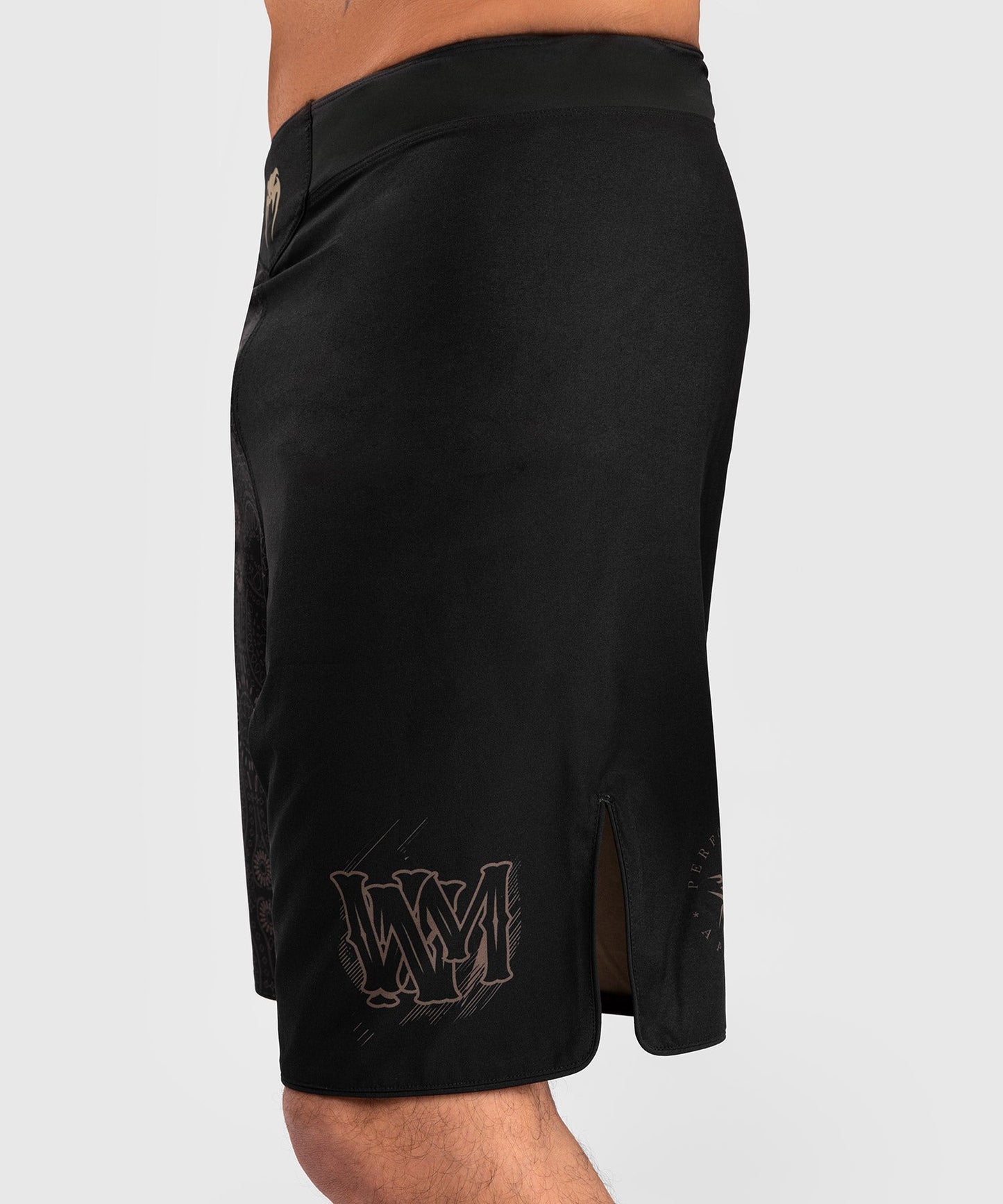 Venum Santa Muerte Dark Side Fightshort - Schwarz/Braun