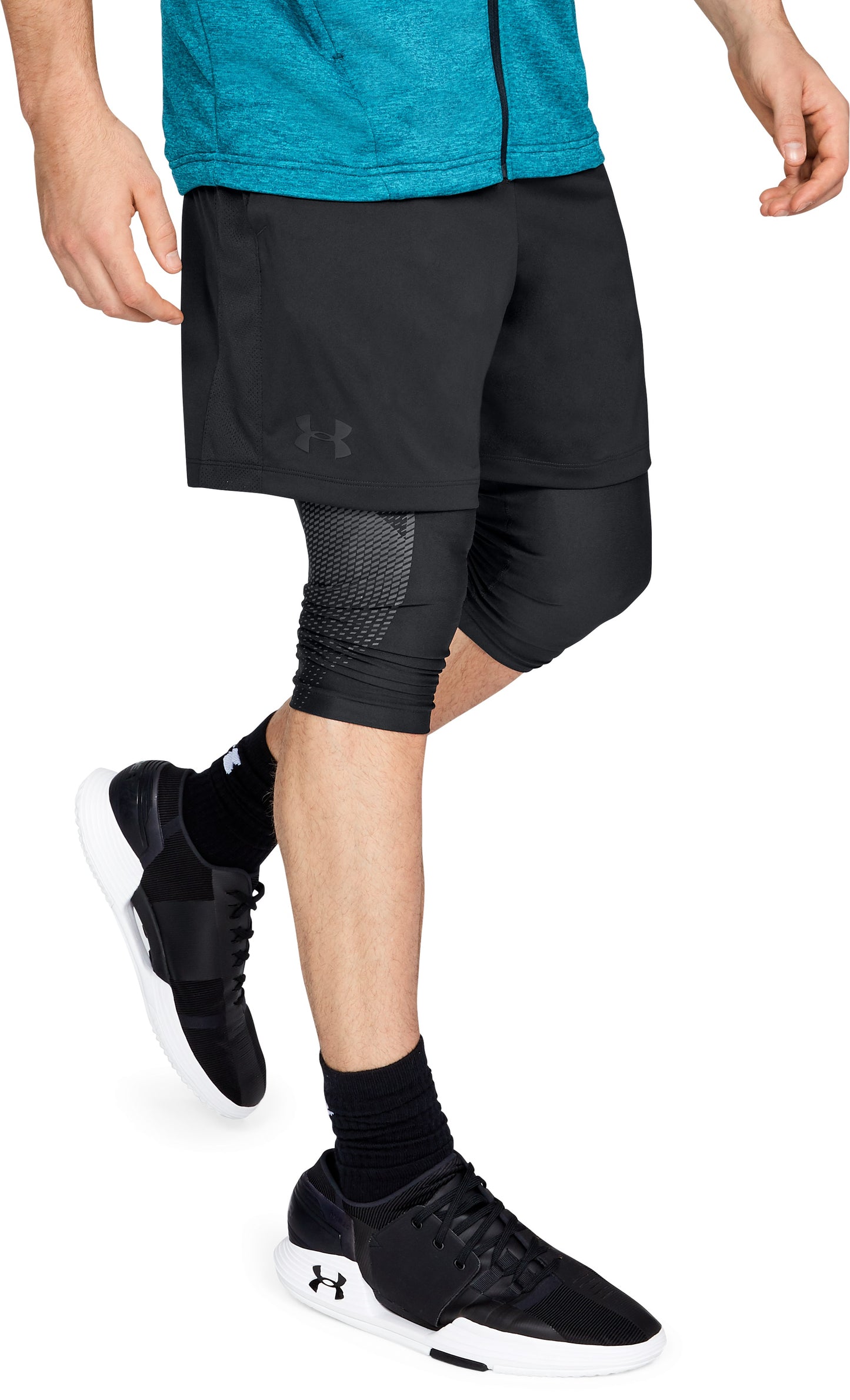 Under Armour MK-1 Fightshorts – Schwarz