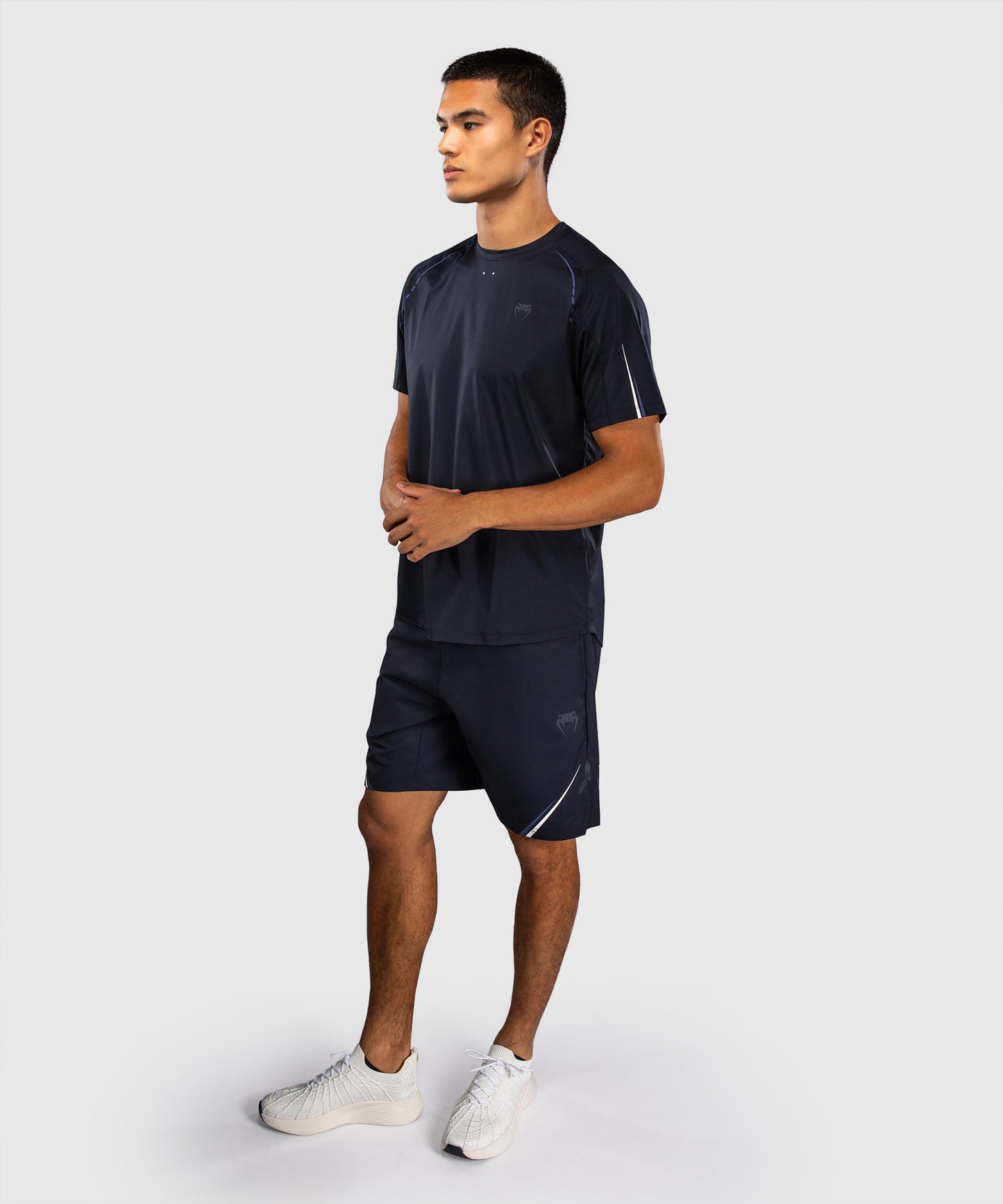 Venum G-Core Dry Tech T-Shirt - Navy Blue/White