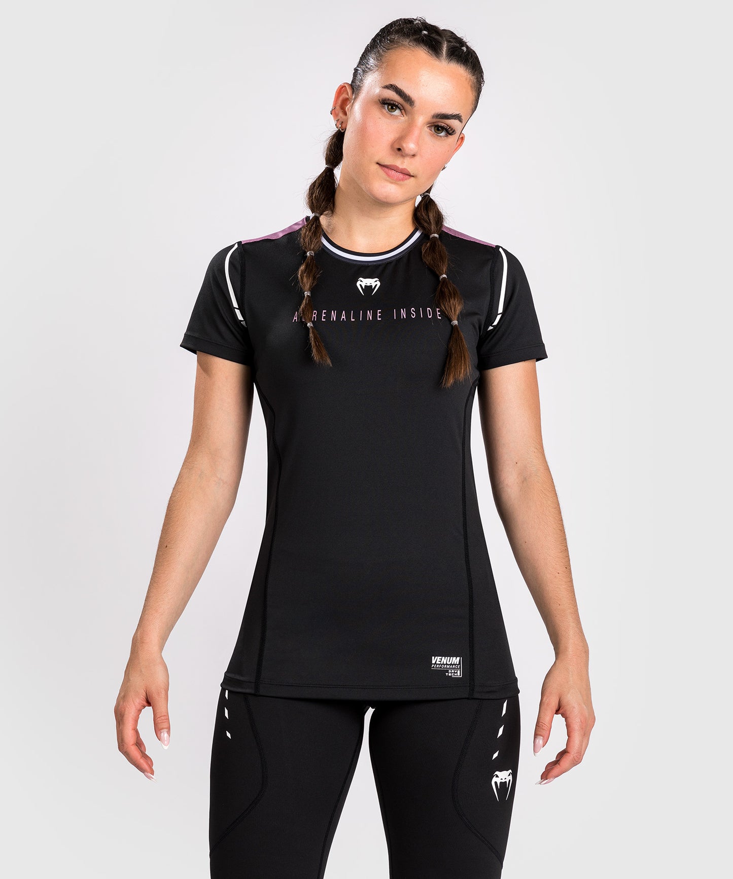 Venum Adrenaline Frauen Dry-Tech T-Shirt - Purple