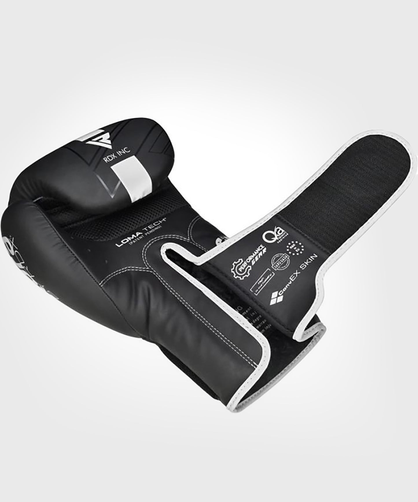RDX F6 Kara Boxhandschuhe - Schwarz/Weiß