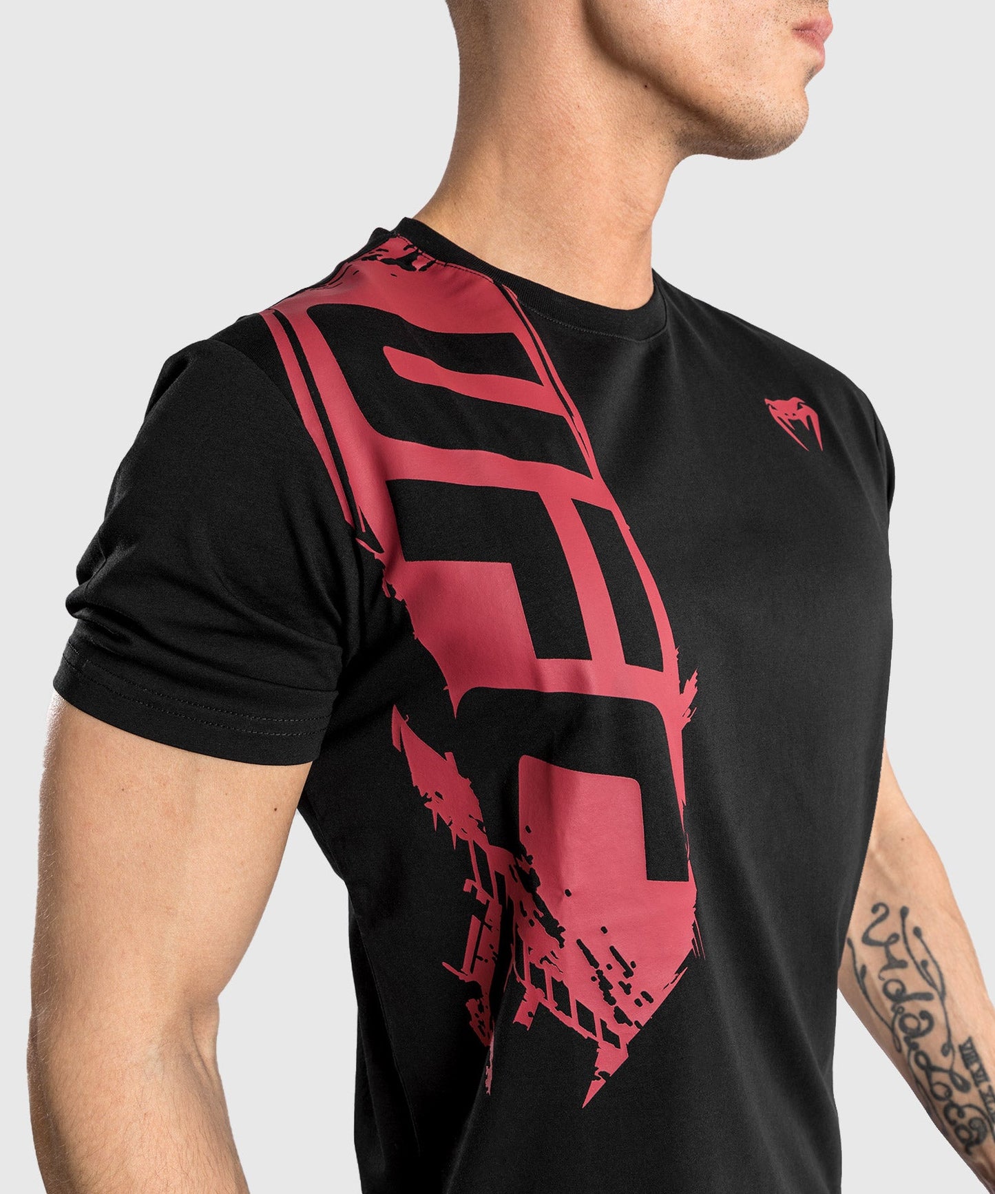 Venum Authentic Fight Week 2.0 UFC T-Shirt - Kurzarm - Schwarz/Rot