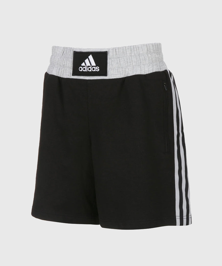 Adidas Boxwear Traditional Pantalón Corto Boxeo Inglés - Negro/Gris