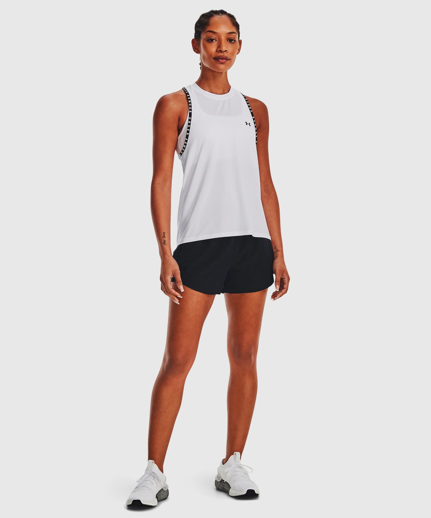 Under Armour Ua Flex Woven Shorts 3" para Mujer – Negro