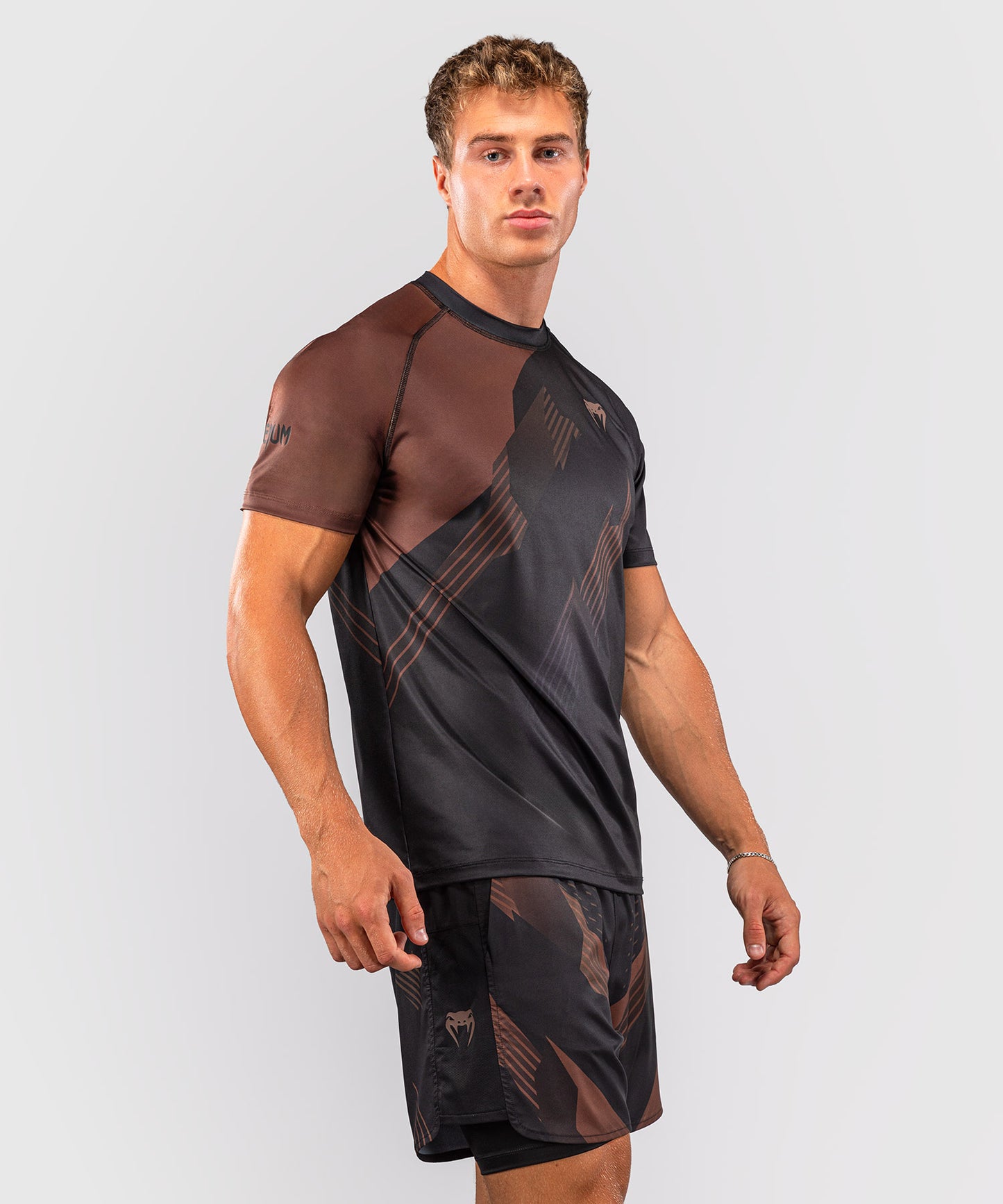 Venum No-Gi 6.0 Camiseta Dry Tech - Negro/Marrón