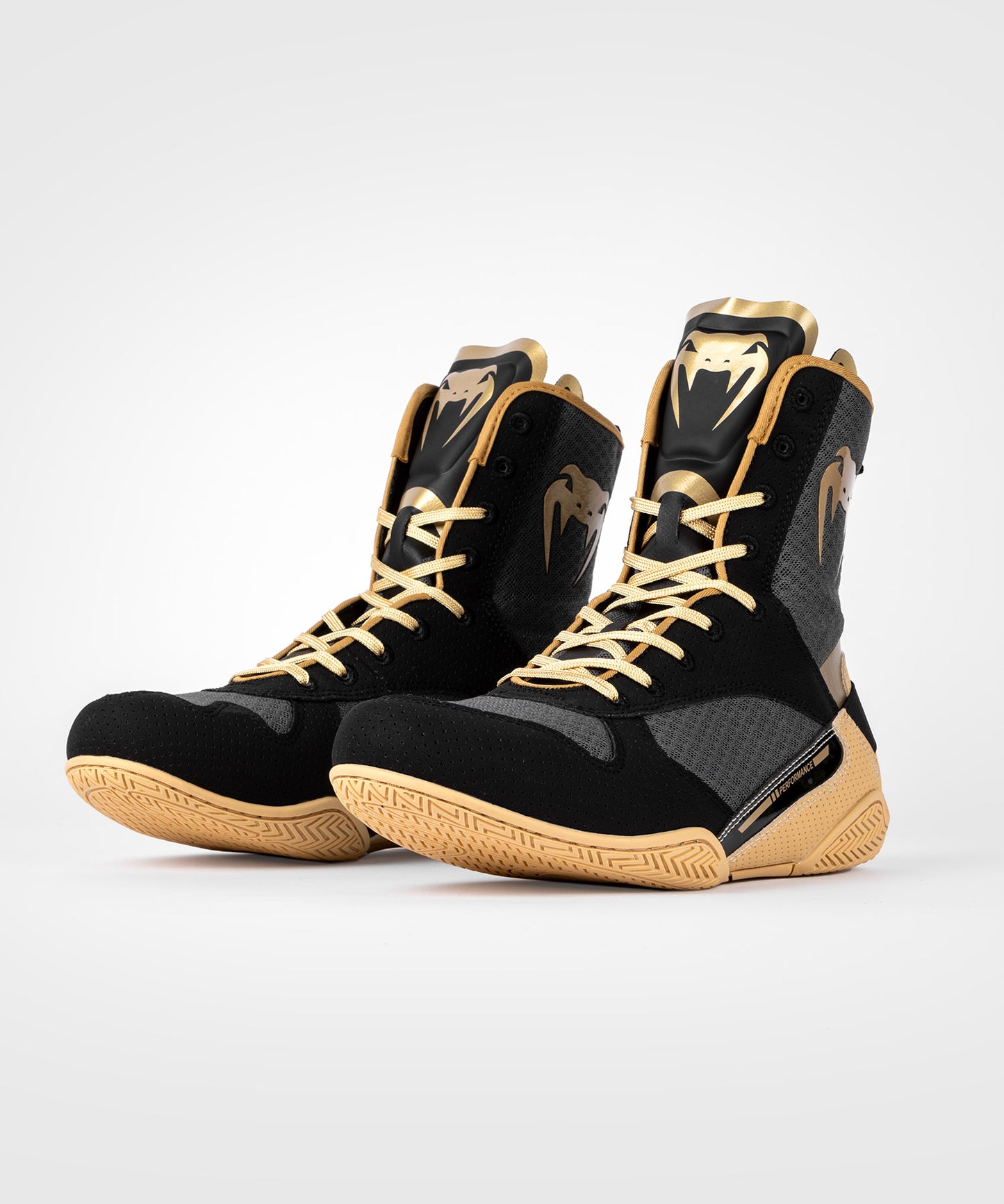 Venum Elite Zapatillas de Boxeo - Negro/Beige