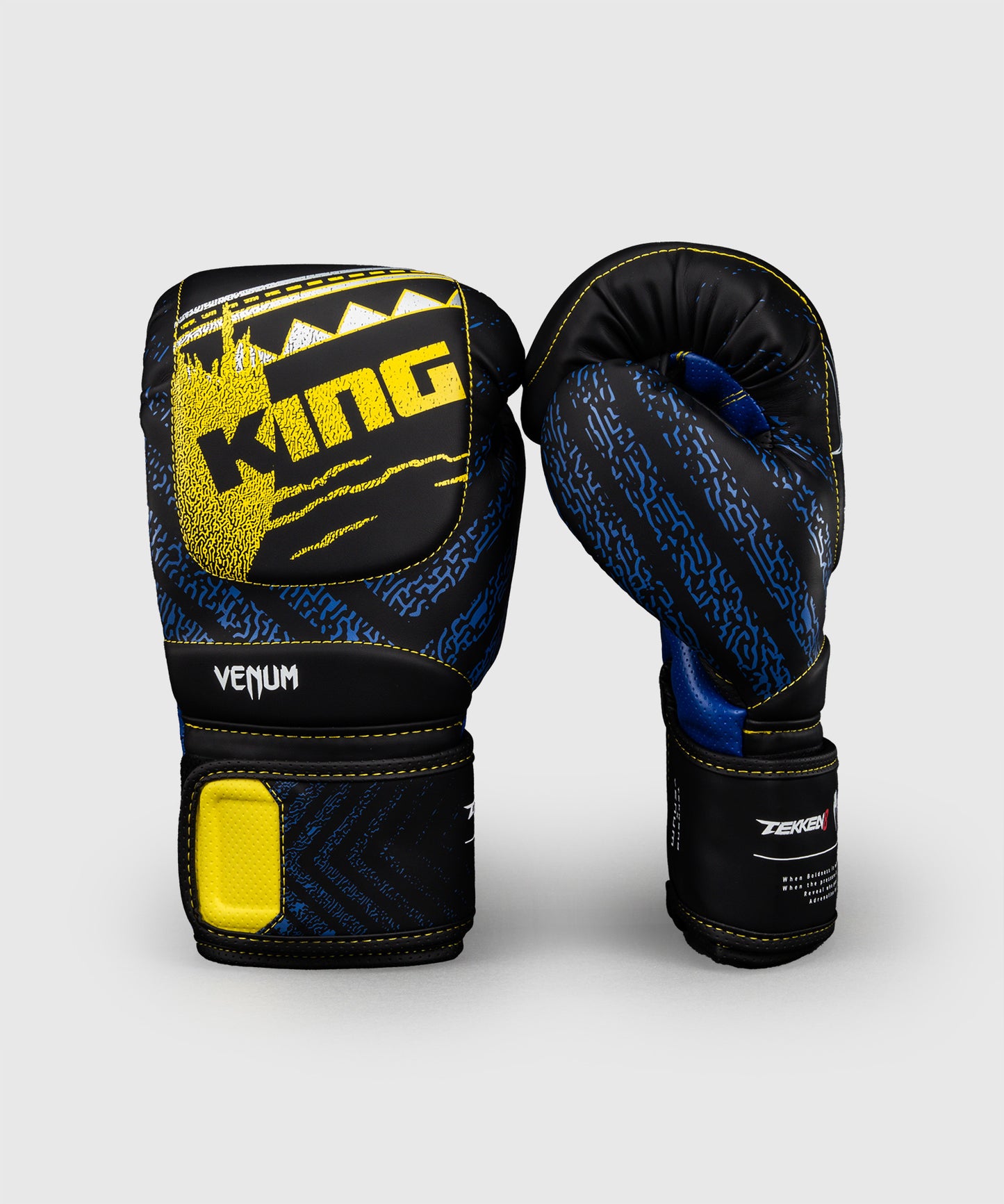 Venum x TEKKEN 8 Guantoni da Boxe - King - Nero/Giallo