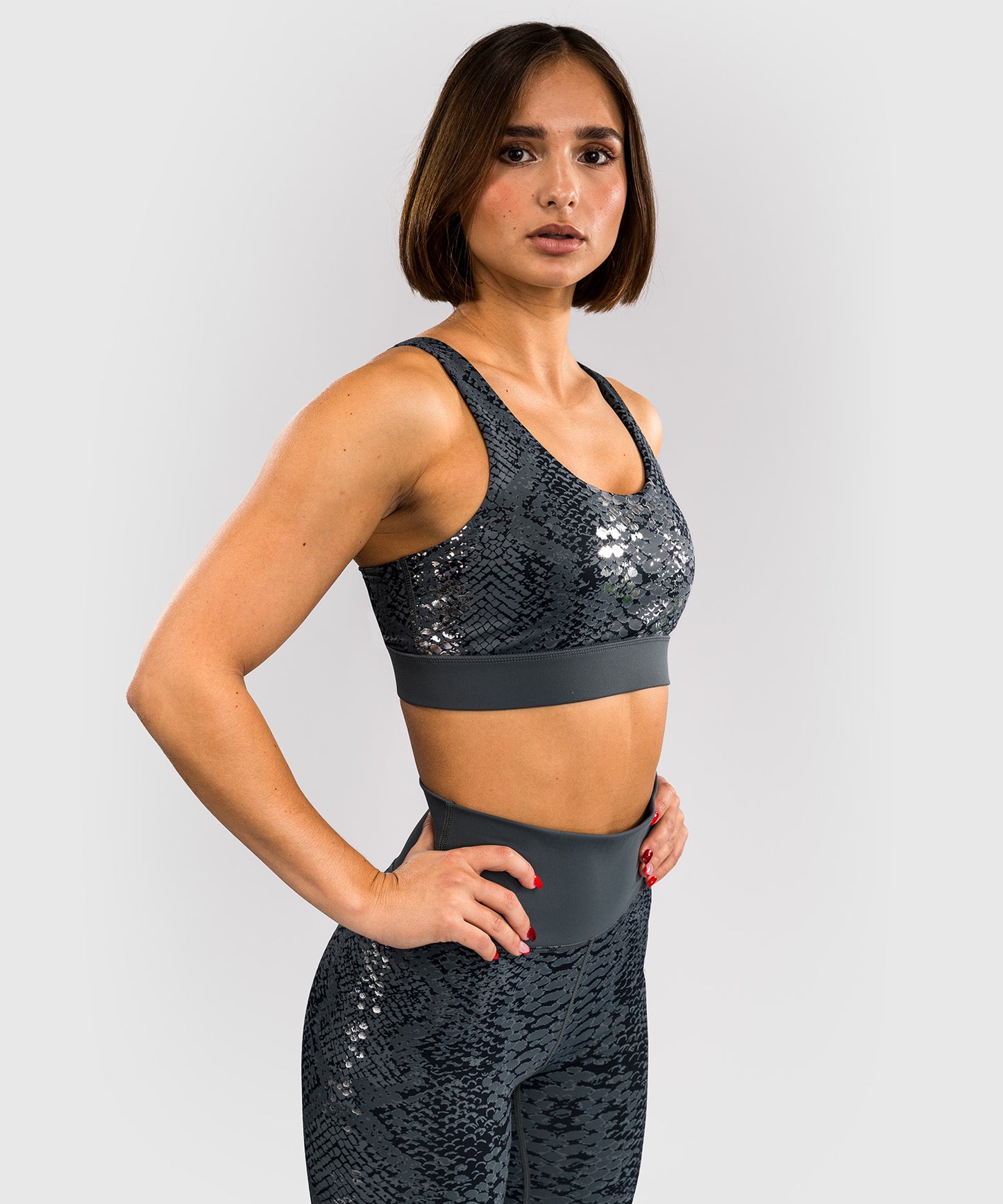 Venum Amazonia Frauen Sport-BH - Dunkelgrau