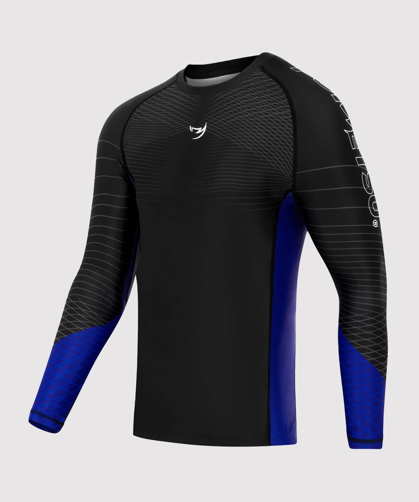 Fumetsu Competitor Mk2 Langarm-Rashguard - Schwarz/Blau