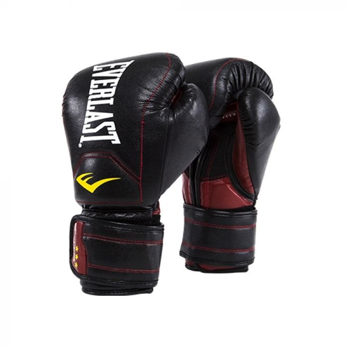 Everlast Elite Pro Muay Thai Boxhandschuhe - Schwarz