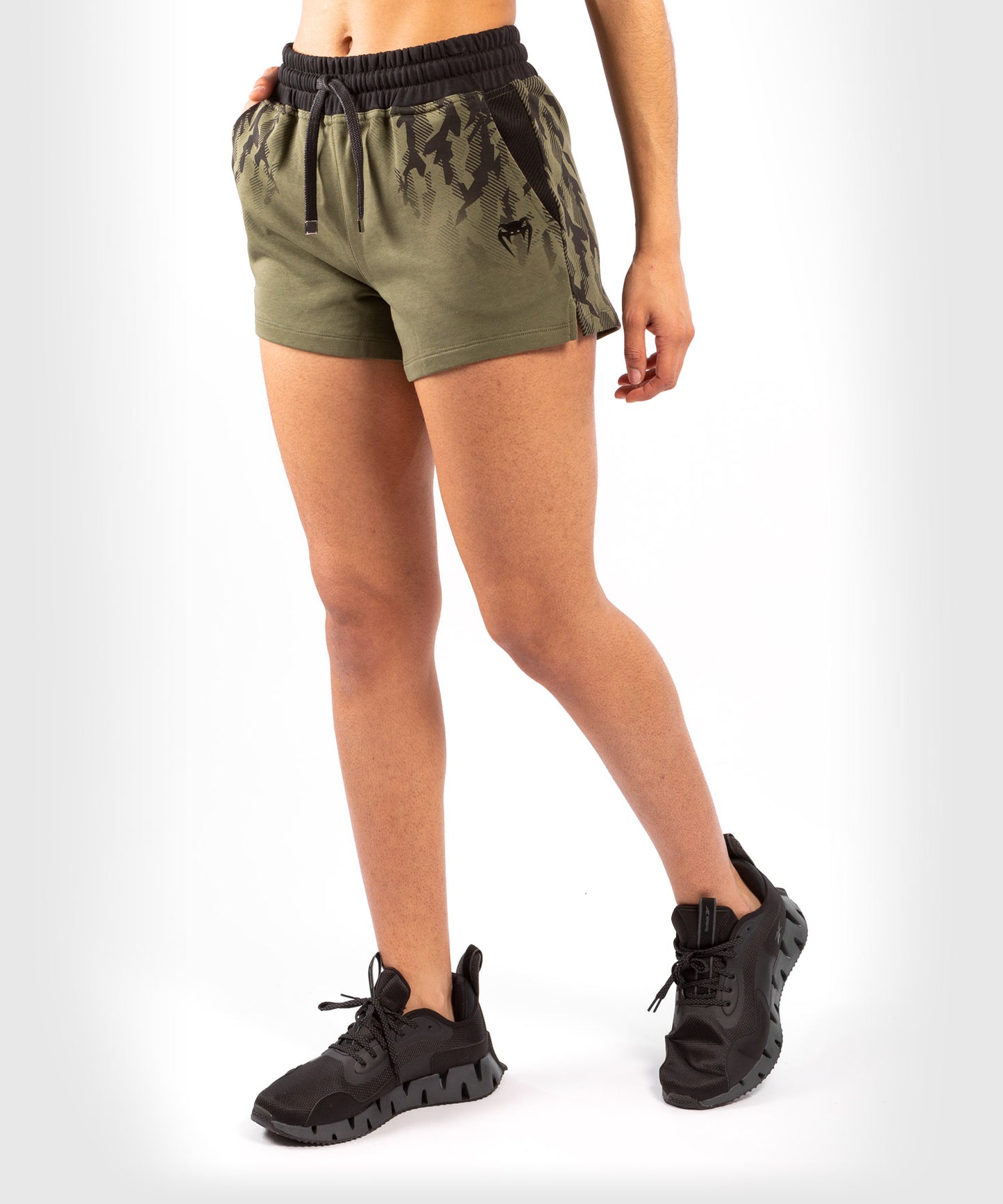 UFC Venum Authentic Fight Week Damen Shorts - Khaki