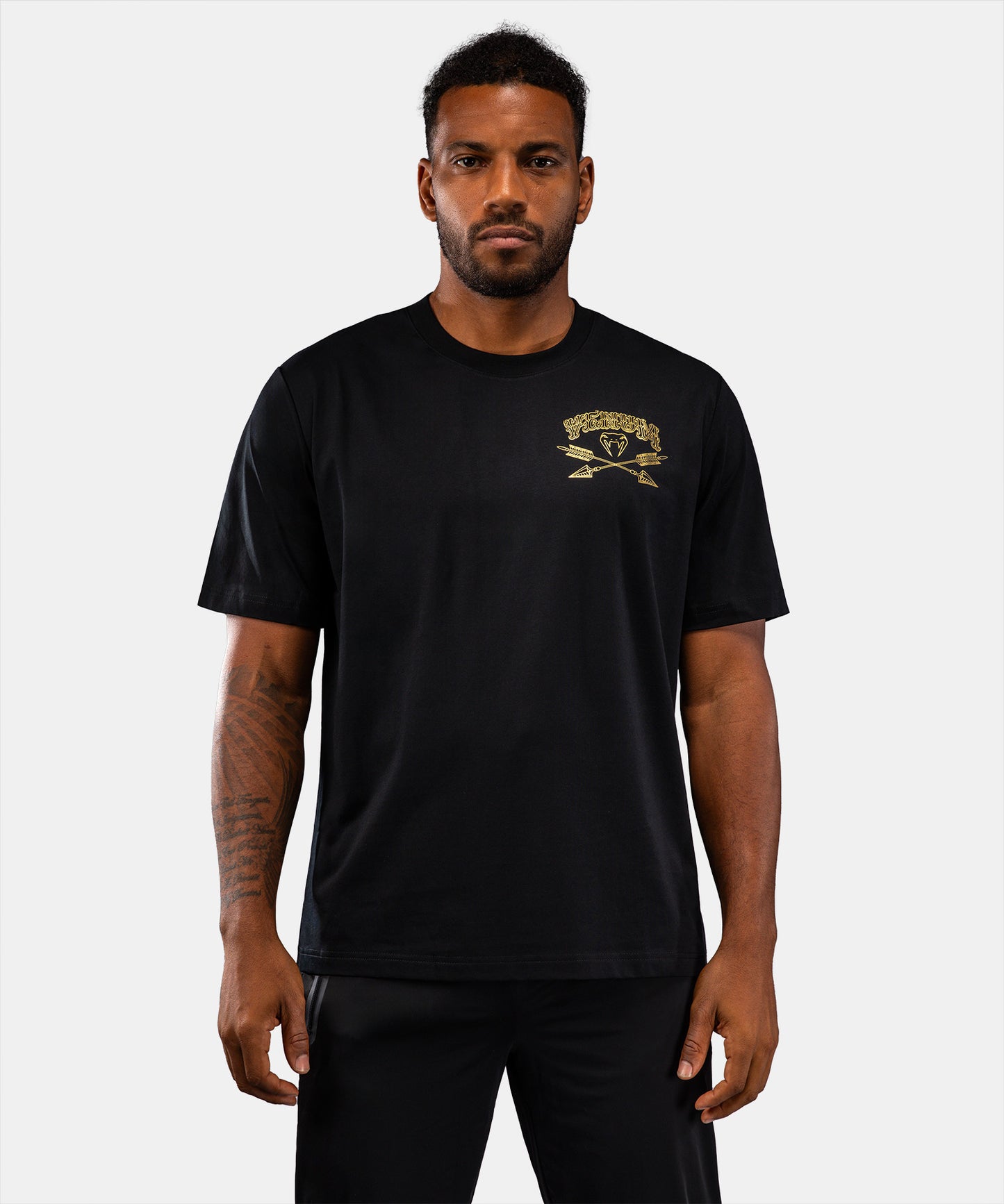 T-shirt Venum Wolf Atak – Noir/Gris