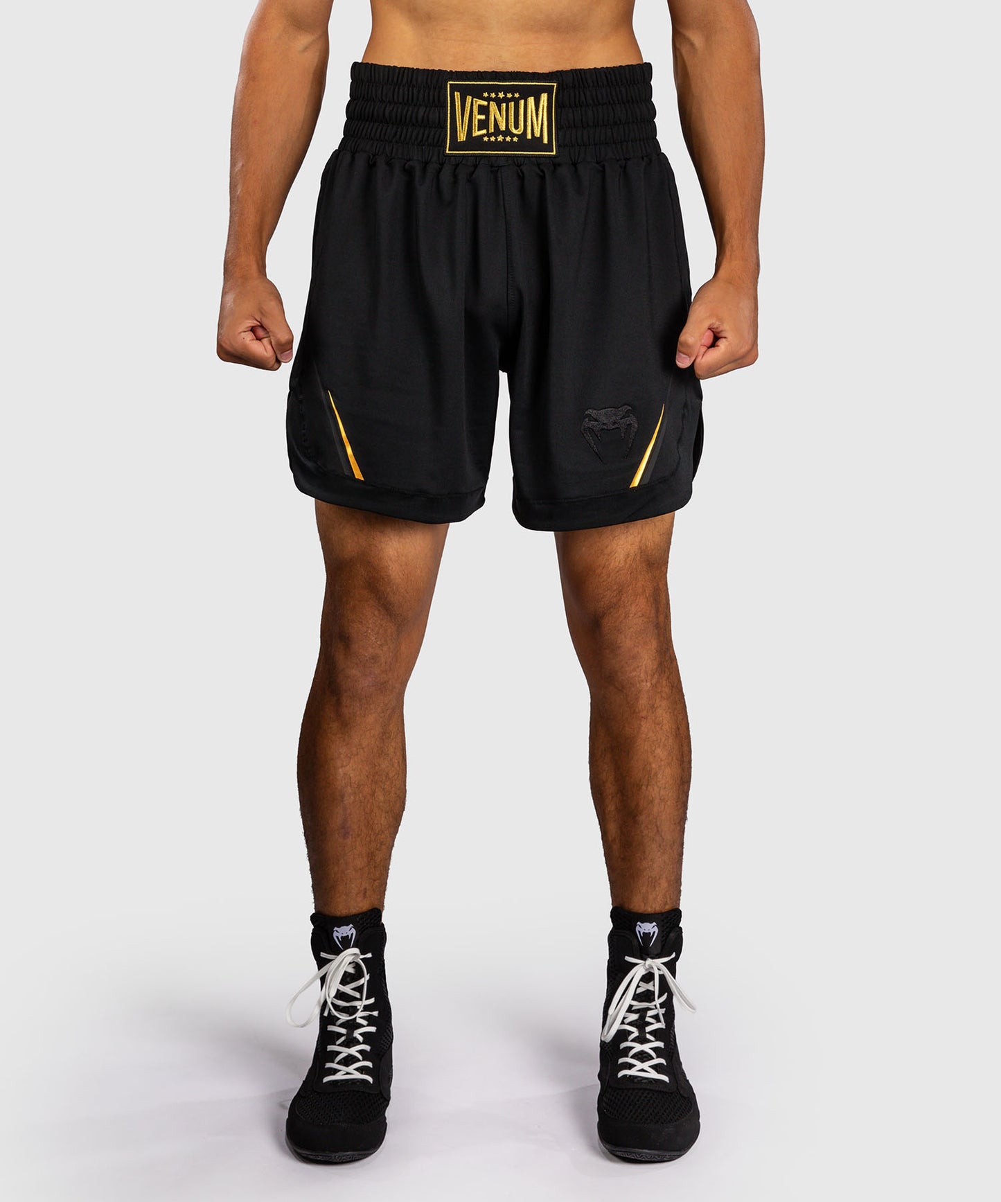 Venum G-Core Pantalón Corto de Boxeo - Negro/Oro