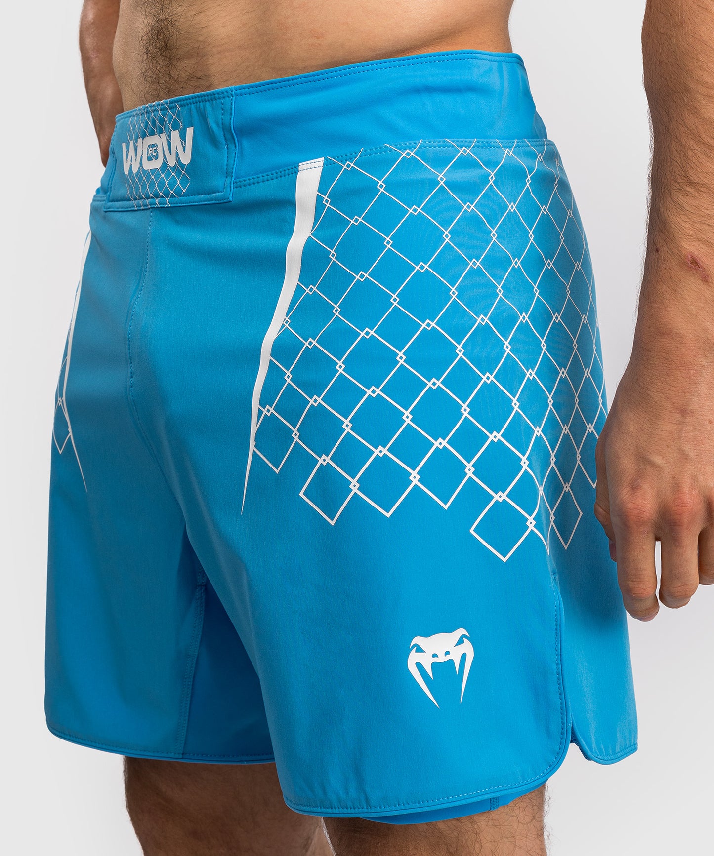 Short de Combat pour Hommes Venum x WOW FC - Bleu