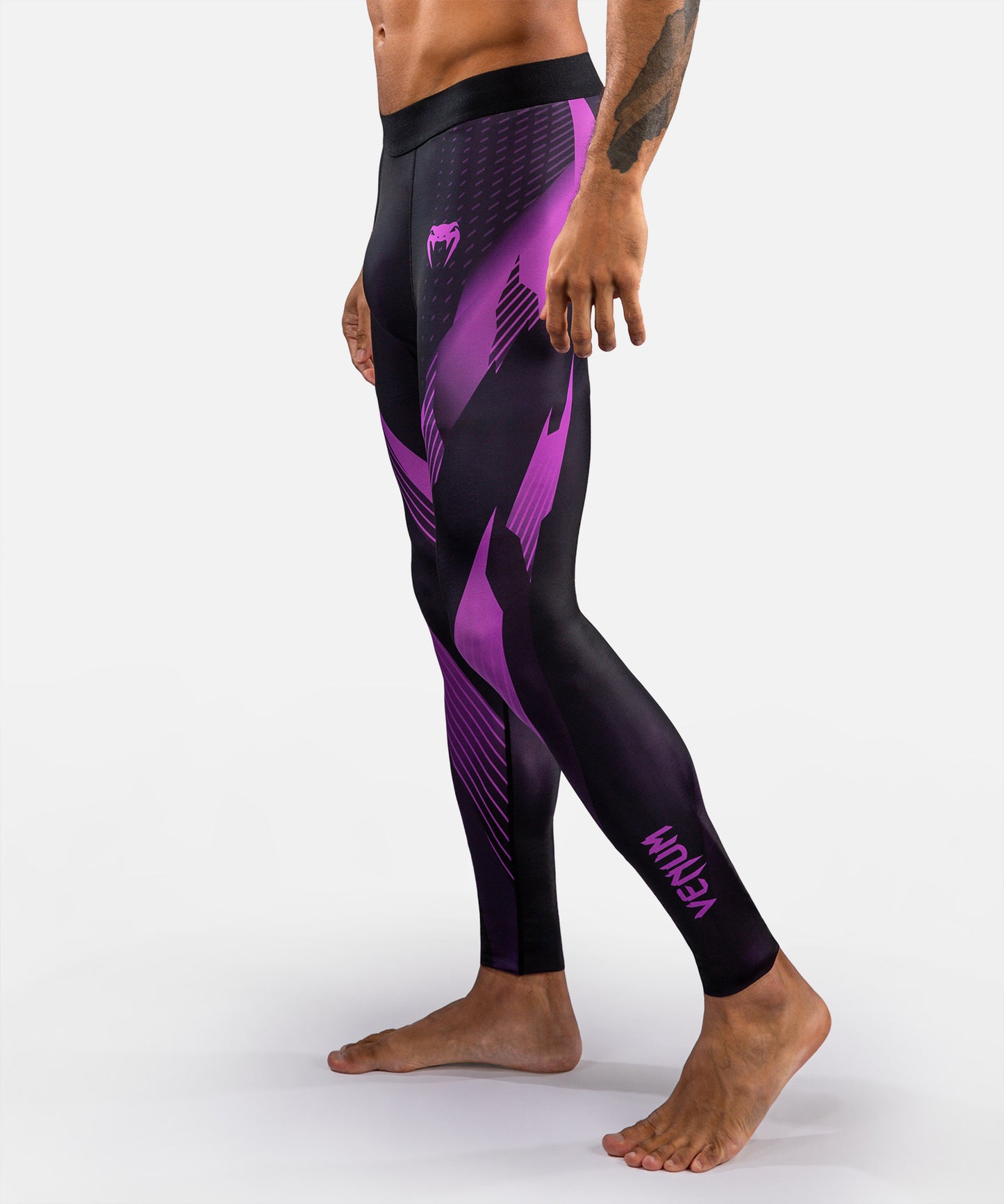 Venum No-Gi 6.0 Spats - Negro/Morado