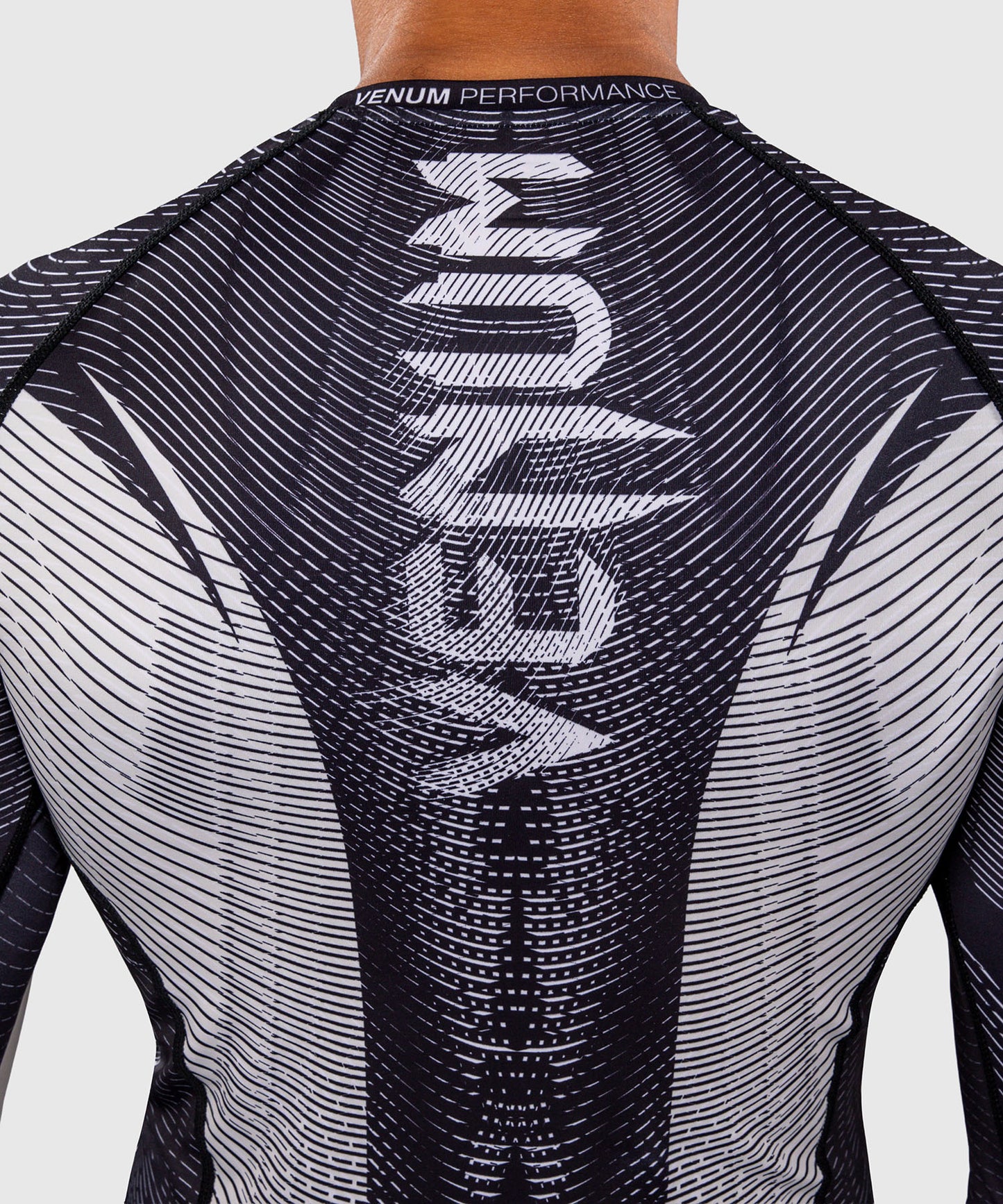 Venum Galactic 3.0 Rashguard Manga Larga - Blanco Hueso/Negro