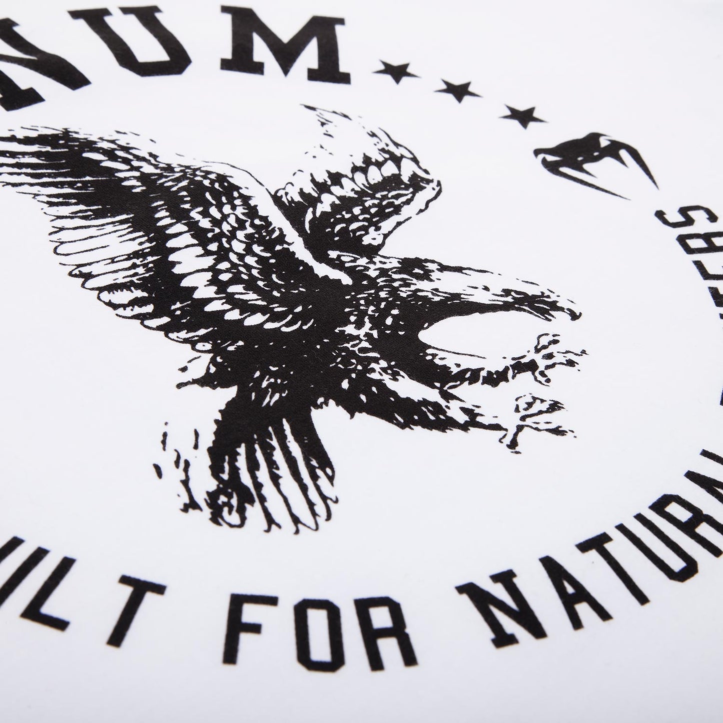T-shirt Venum Natural Fighters Eagle - Blanc