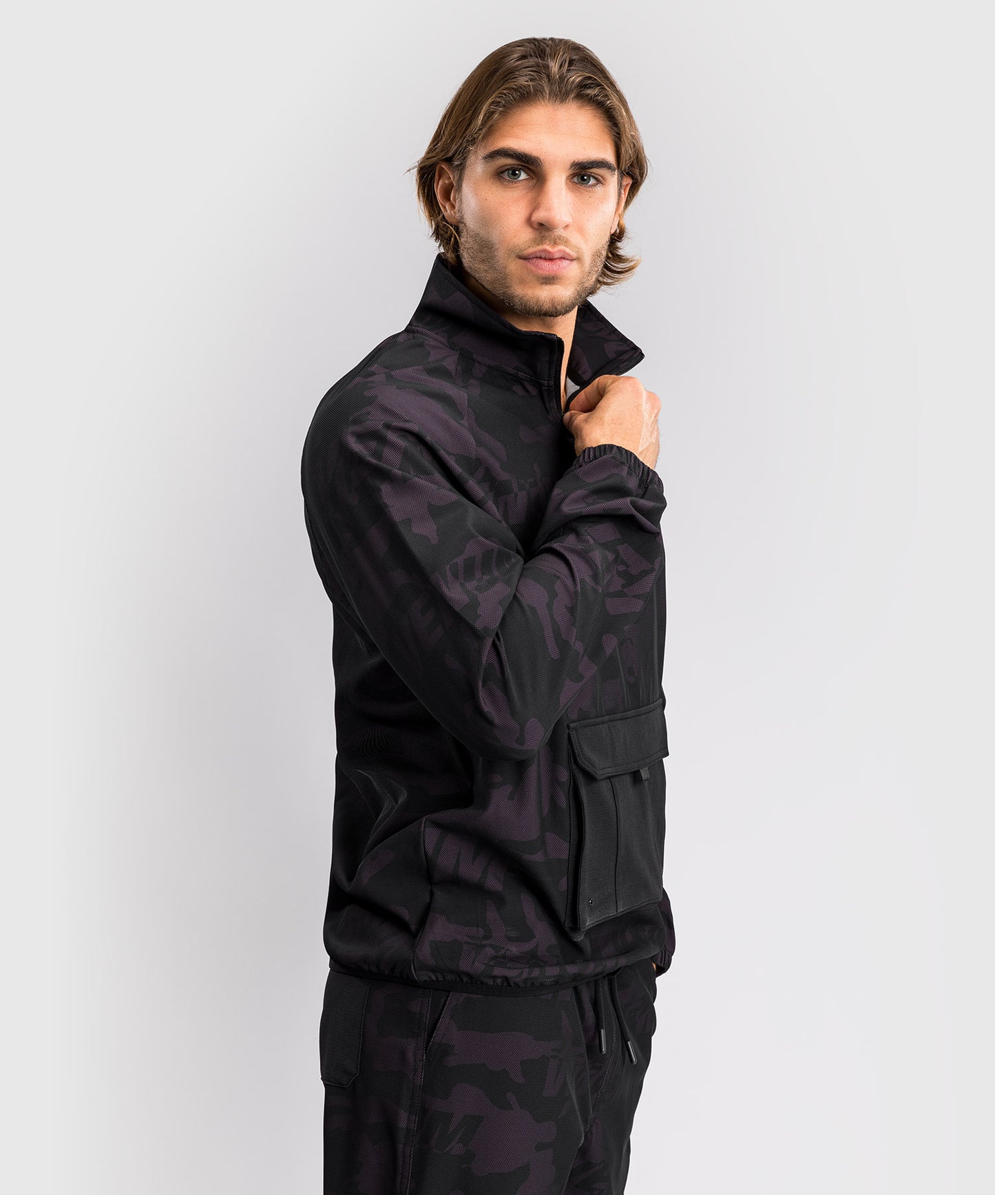 Venum Trooper Herren Trainingsanzug Jacke - Schwarz/Lila