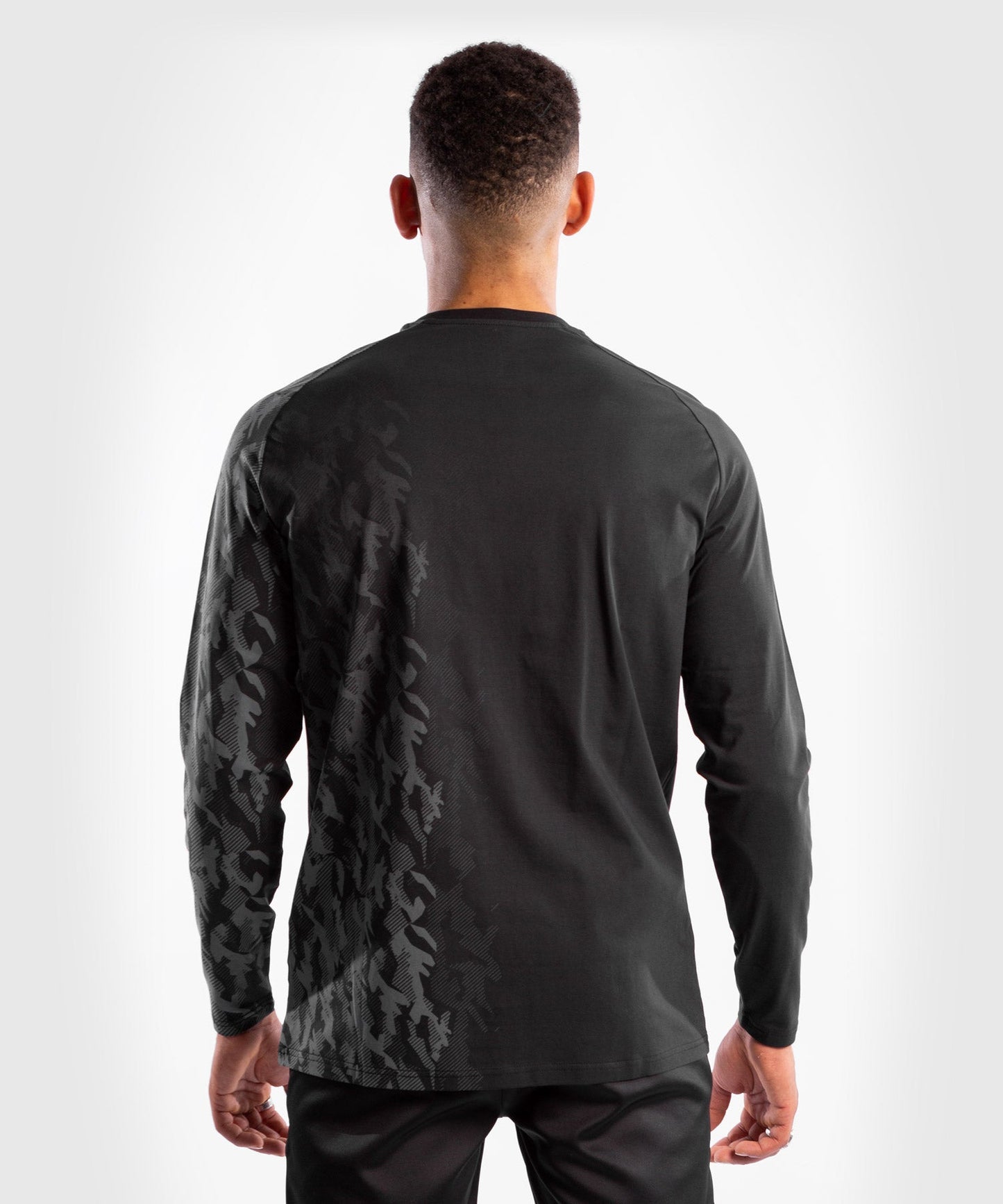 UFC Men's Long Sleeve T-Shirt Venum Authentic Fight Week - Black