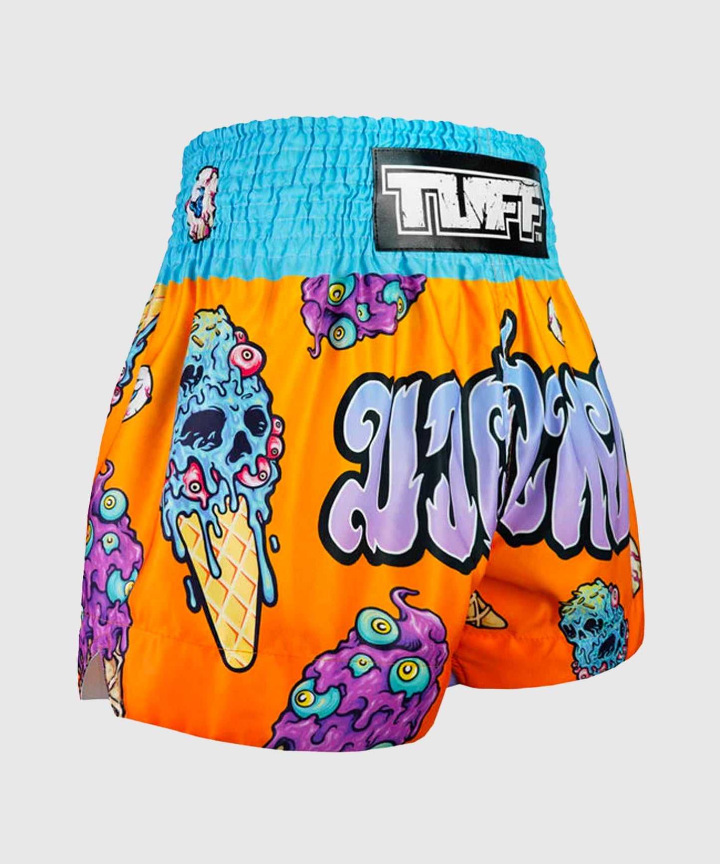 Short de Muay Thai Tuff Eye-Scream - Orange