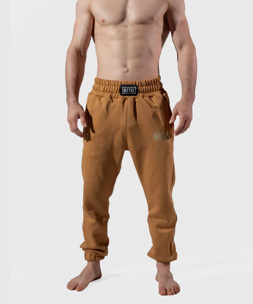 Metal Boxe Caucasian Hills Joggers - Beige