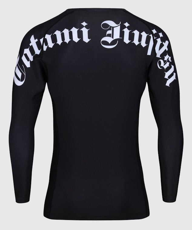 Tatami Fightwear Gothic Langarm Kompressionsshirt – Schwarz