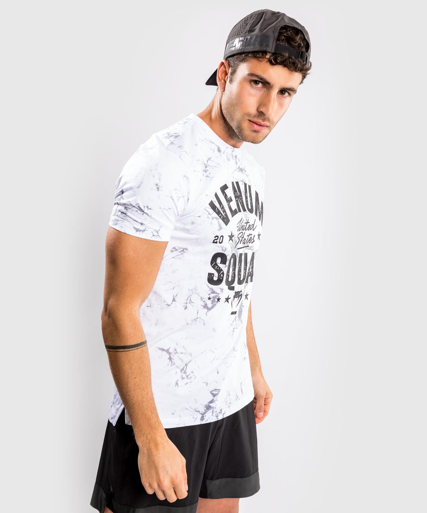 Venum Squad T-Shirt - Weiß/Grau