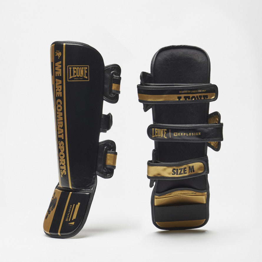 Leone Nexplosion Espinilleras - Negro