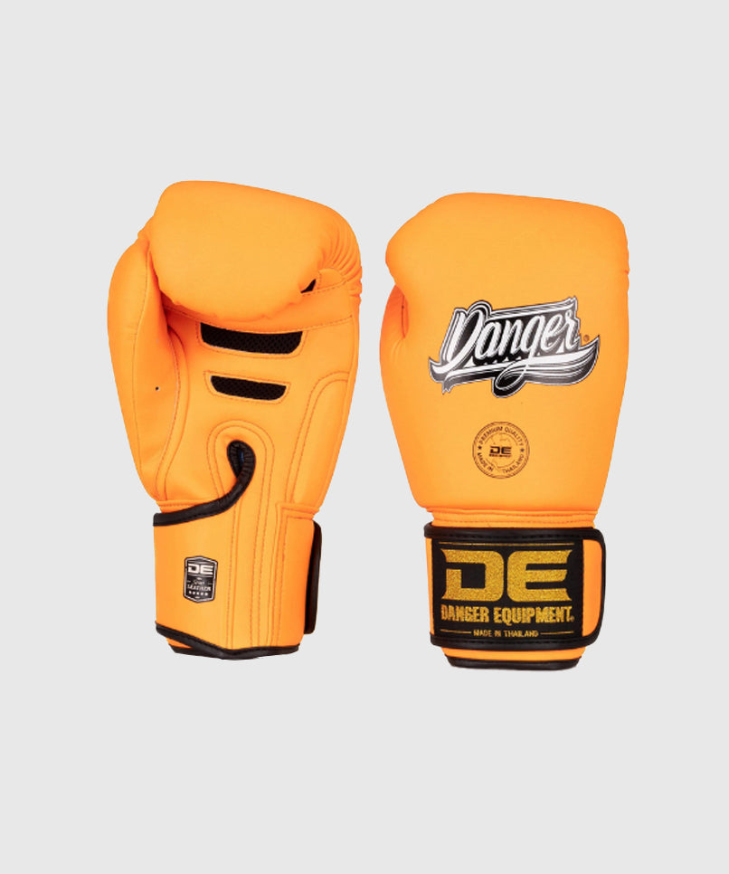 Gants de Boxe Danger Super Max - Orange