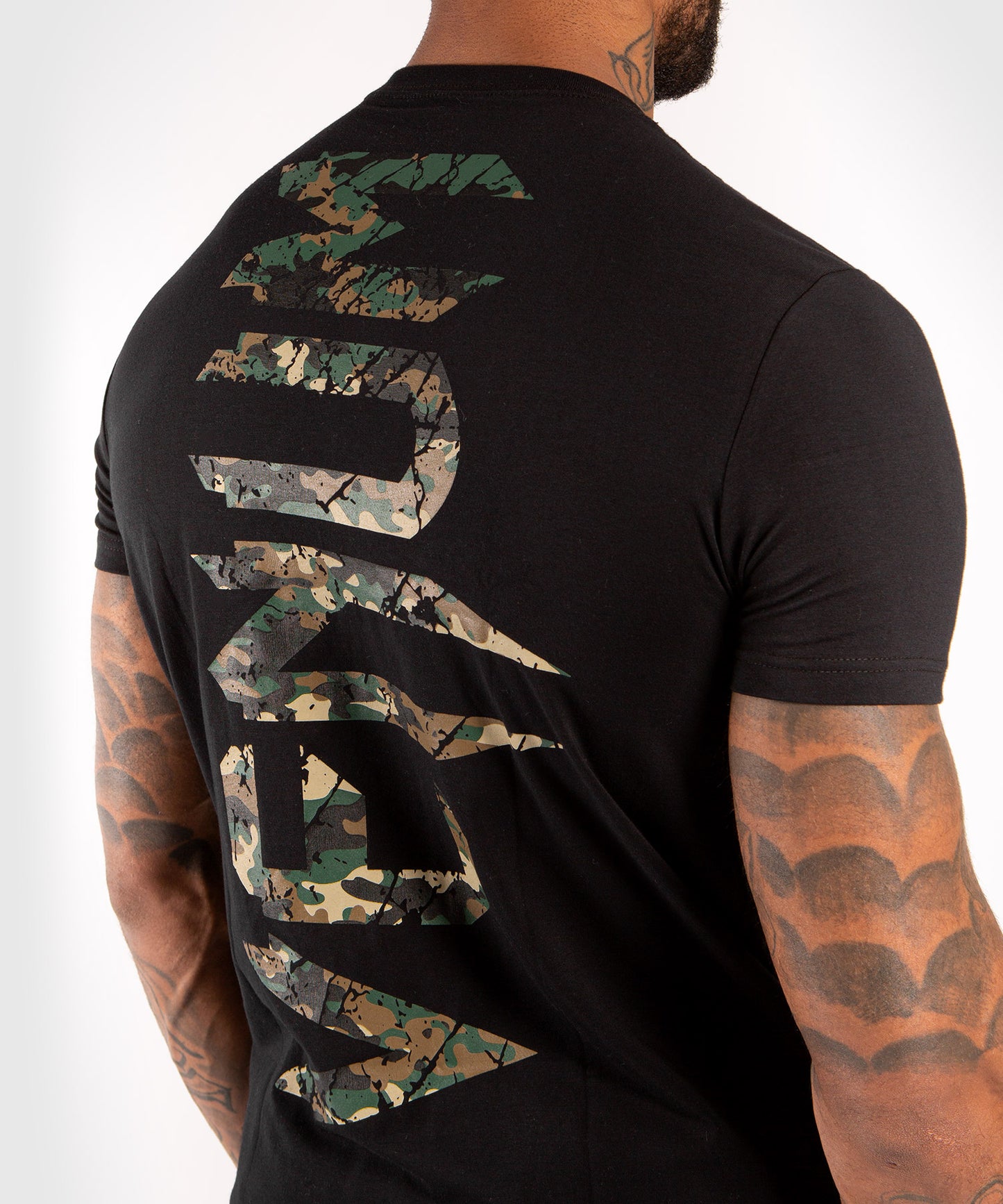 Venum Original Giant T-Shirt - Schwarz/Wald-Camo