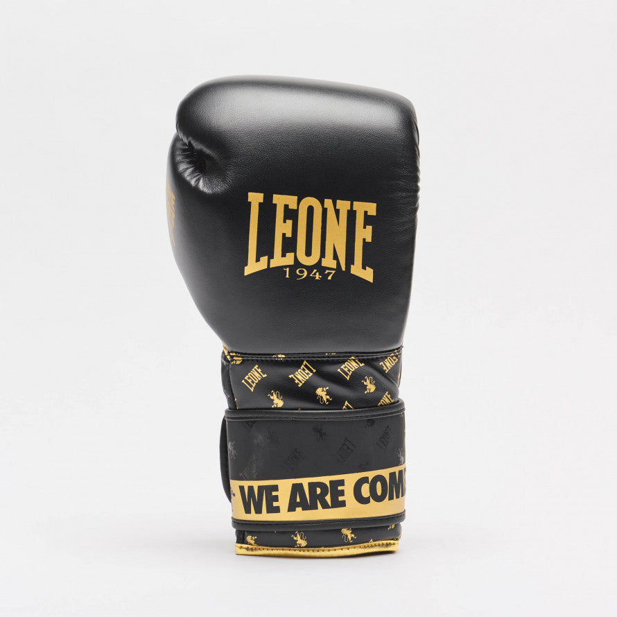 Leone DNA Guantes de Boxeo - Negro/Oro
