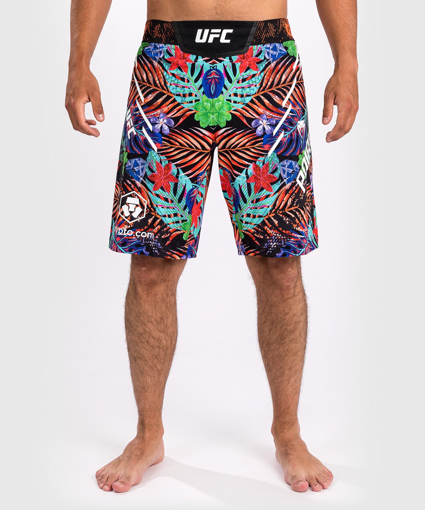 Short de Combat coupe longue pour Hommes UFC Unrivaled by Venum Dustin Poirier - Bleu