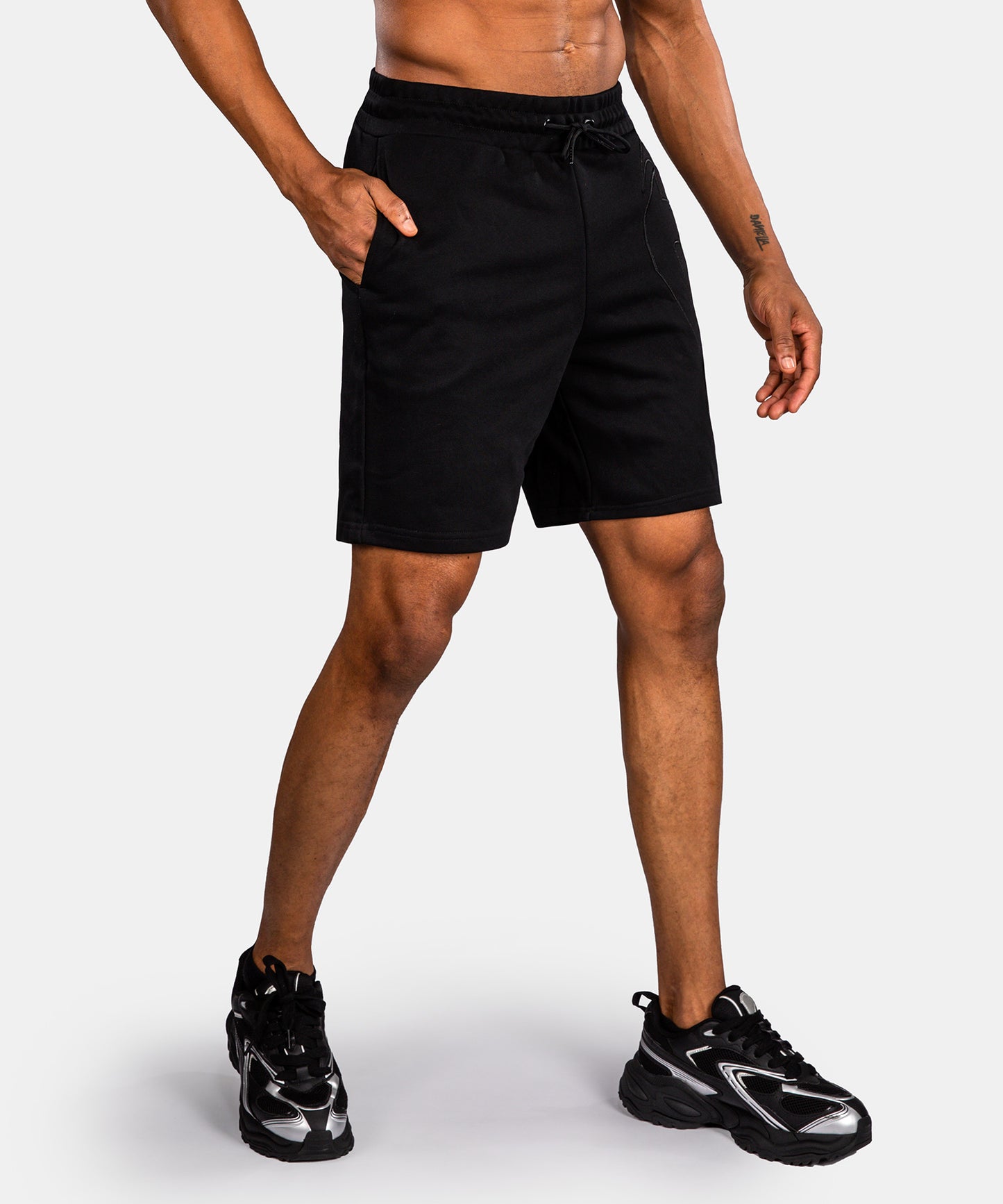 Venum Giant 3D Shorts aus Baumwolle – Schwarz