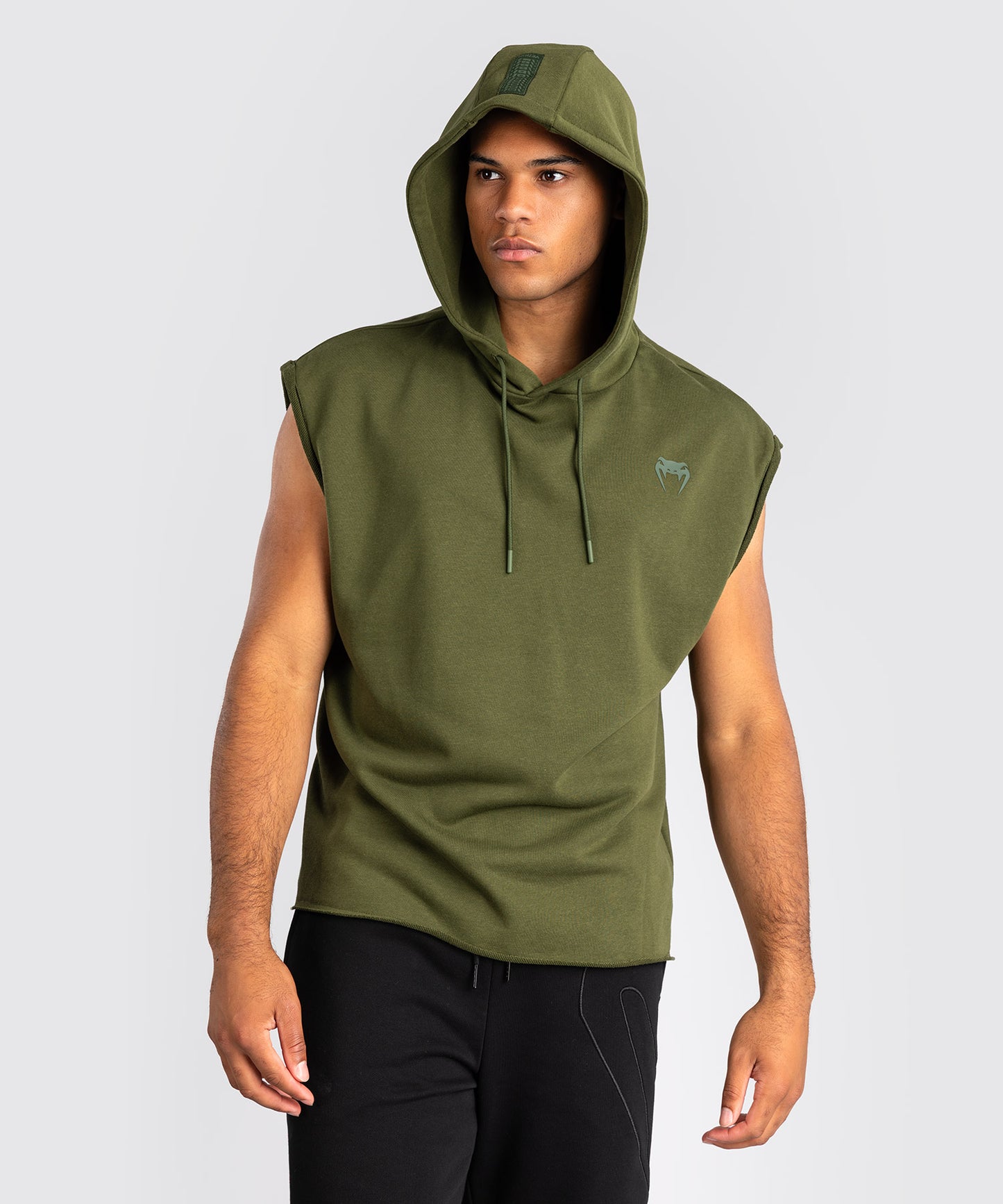 Venum Divide Sudadera con Capucha Sin Mangas - Verde Militar