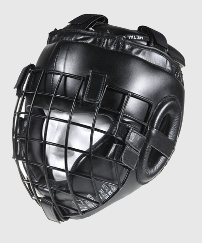 Metal Boxe MMA Kopfschutz mit Gitter