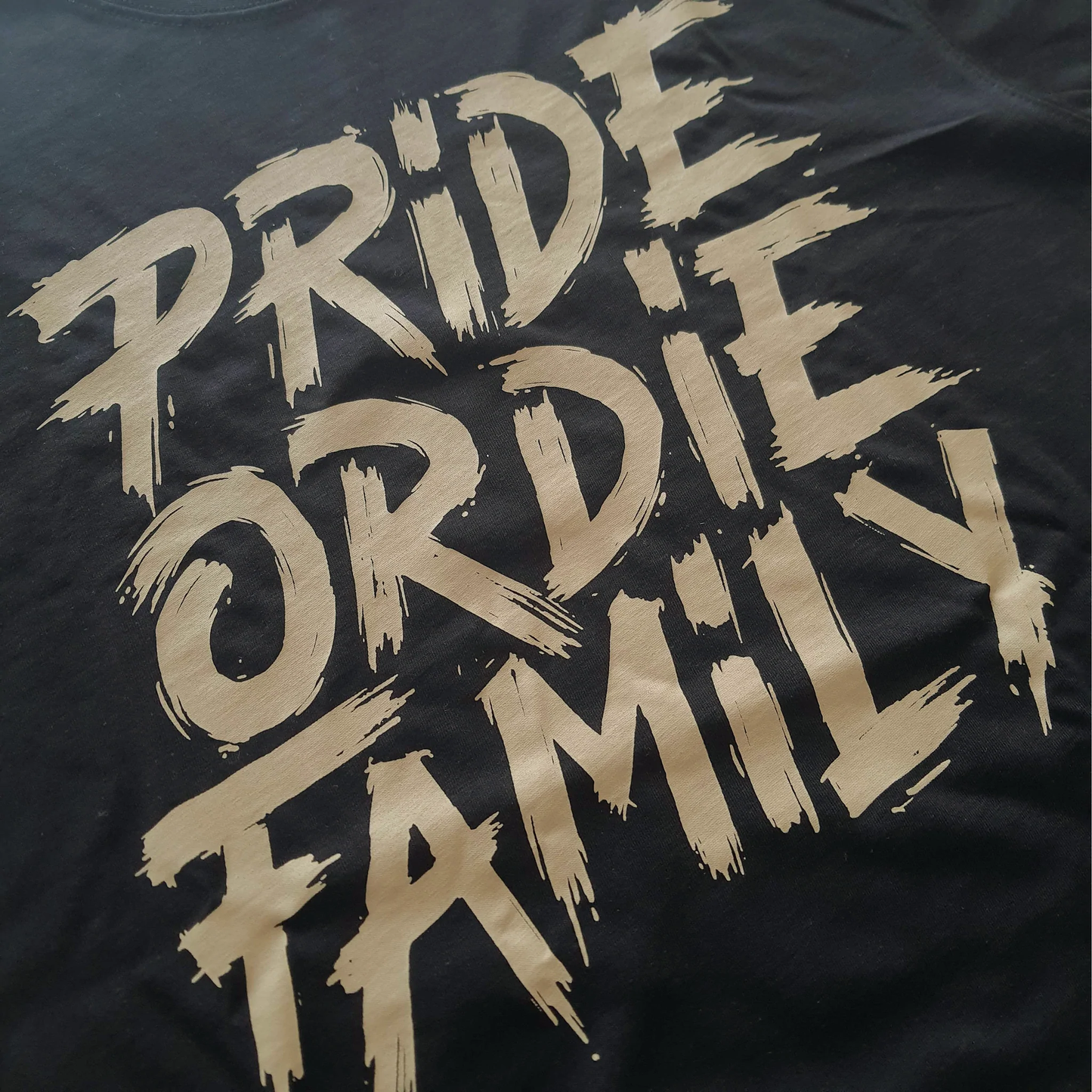 Pride Or Die FAMILY V.2 Trainings-T-Shirt - Schwarz