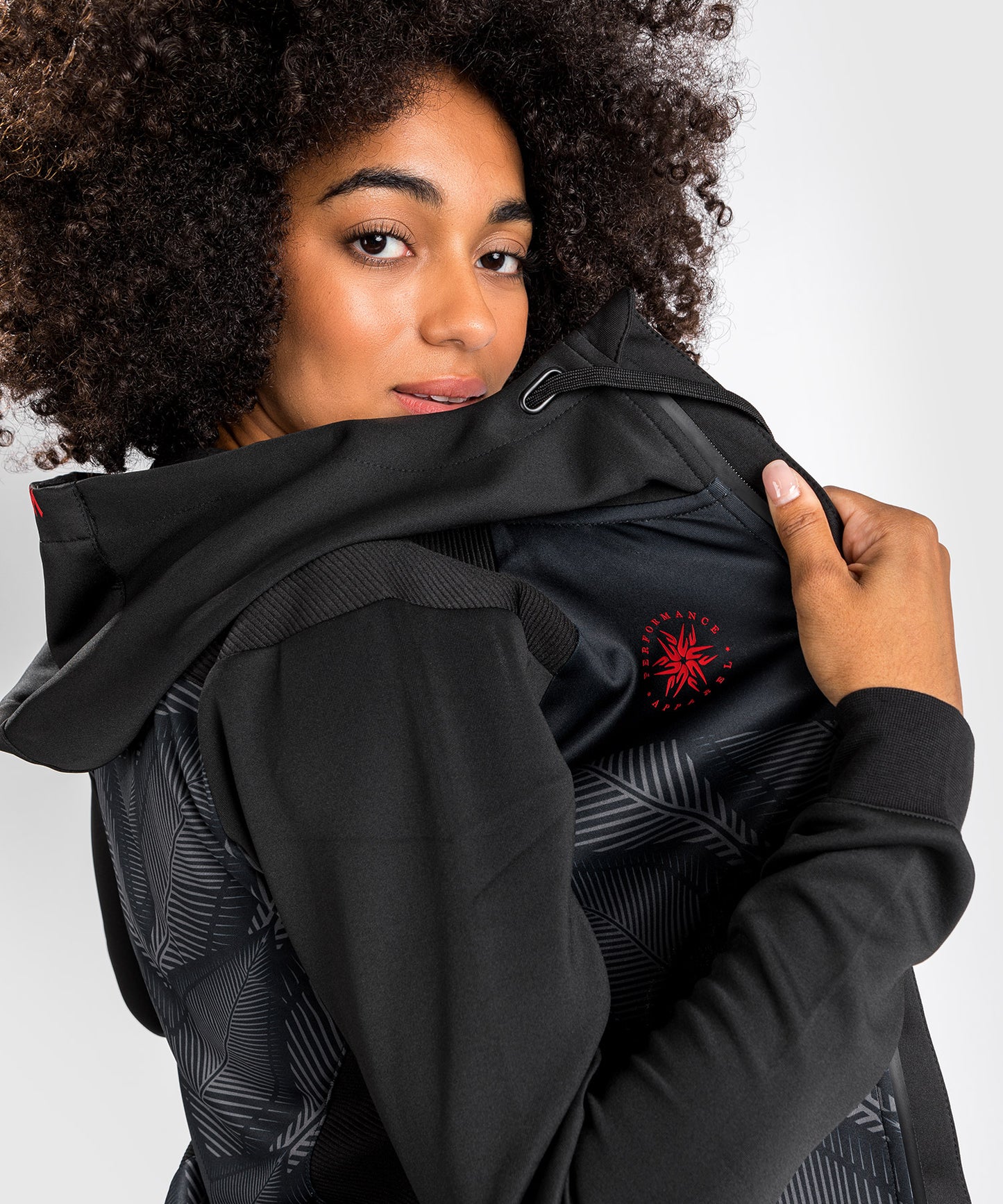 Venum Phantom Hoody - For Women - Black/Red