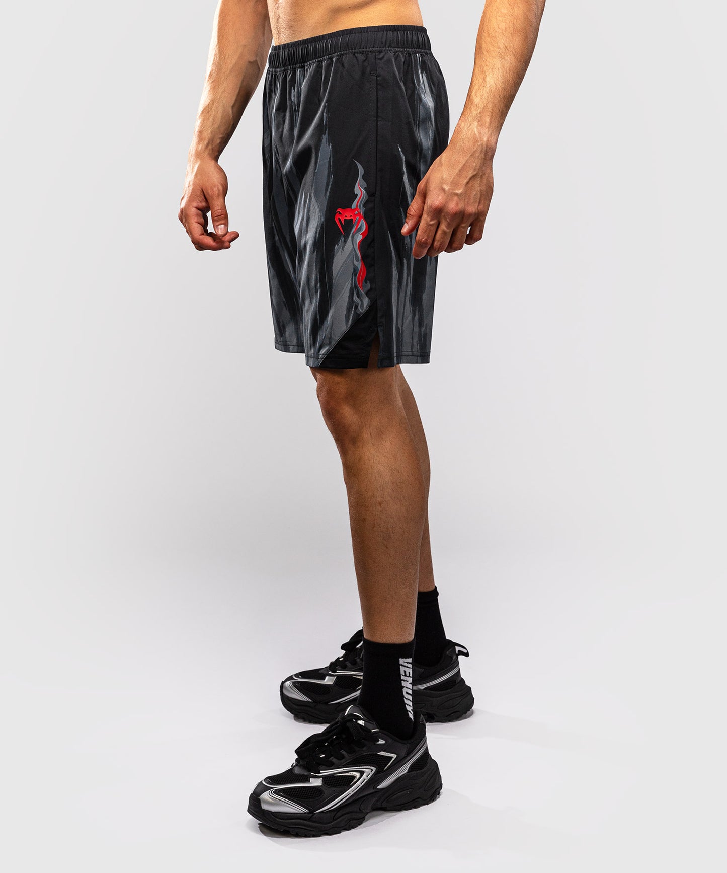 Venum Demon Short de Entrenamiento - Negro/Gris