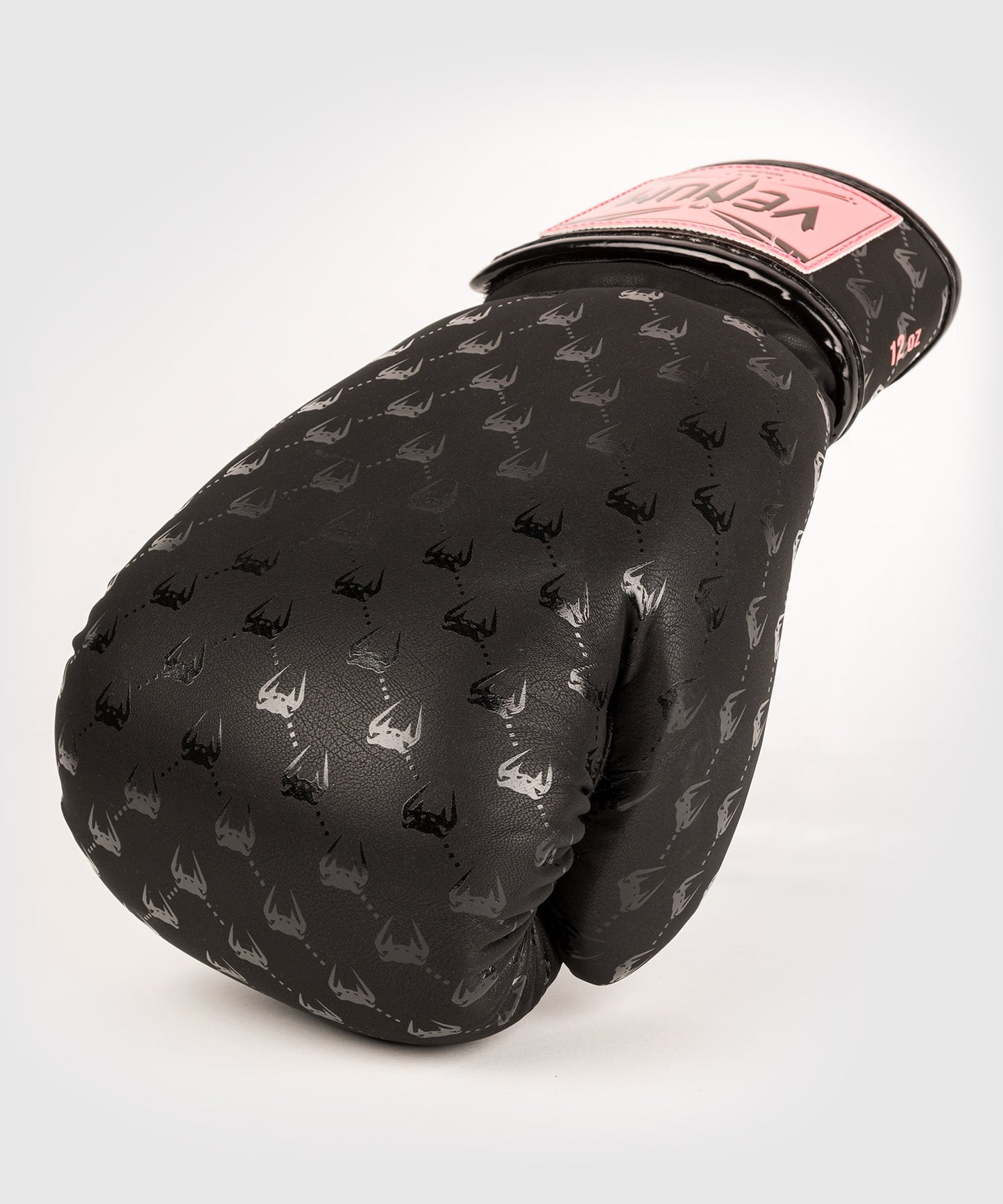 Guantes de Boxeo Venum Impact Monogram – Negro/Oro Rosa 