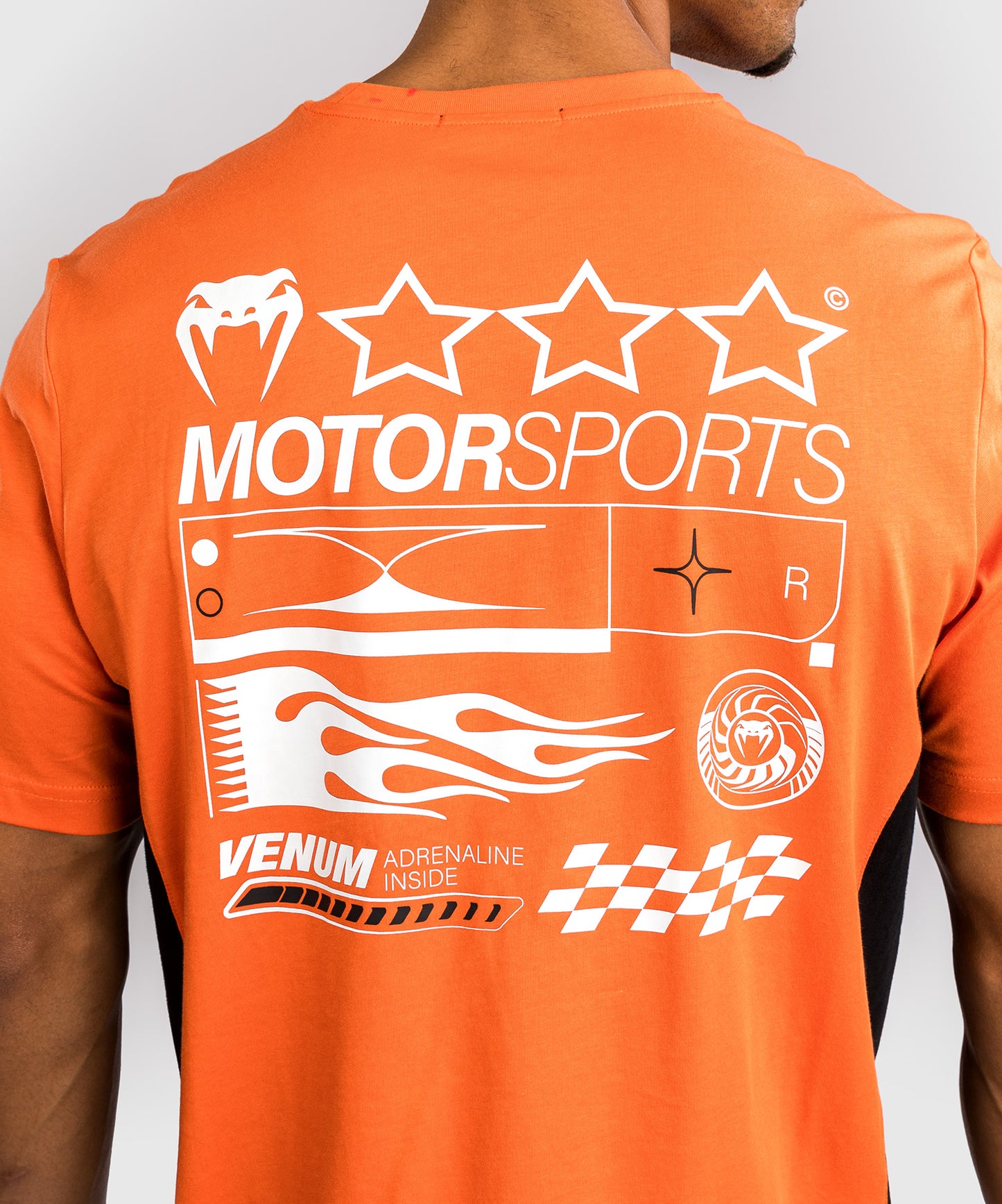 T-Shirt Venum Motorsport - Mandarine