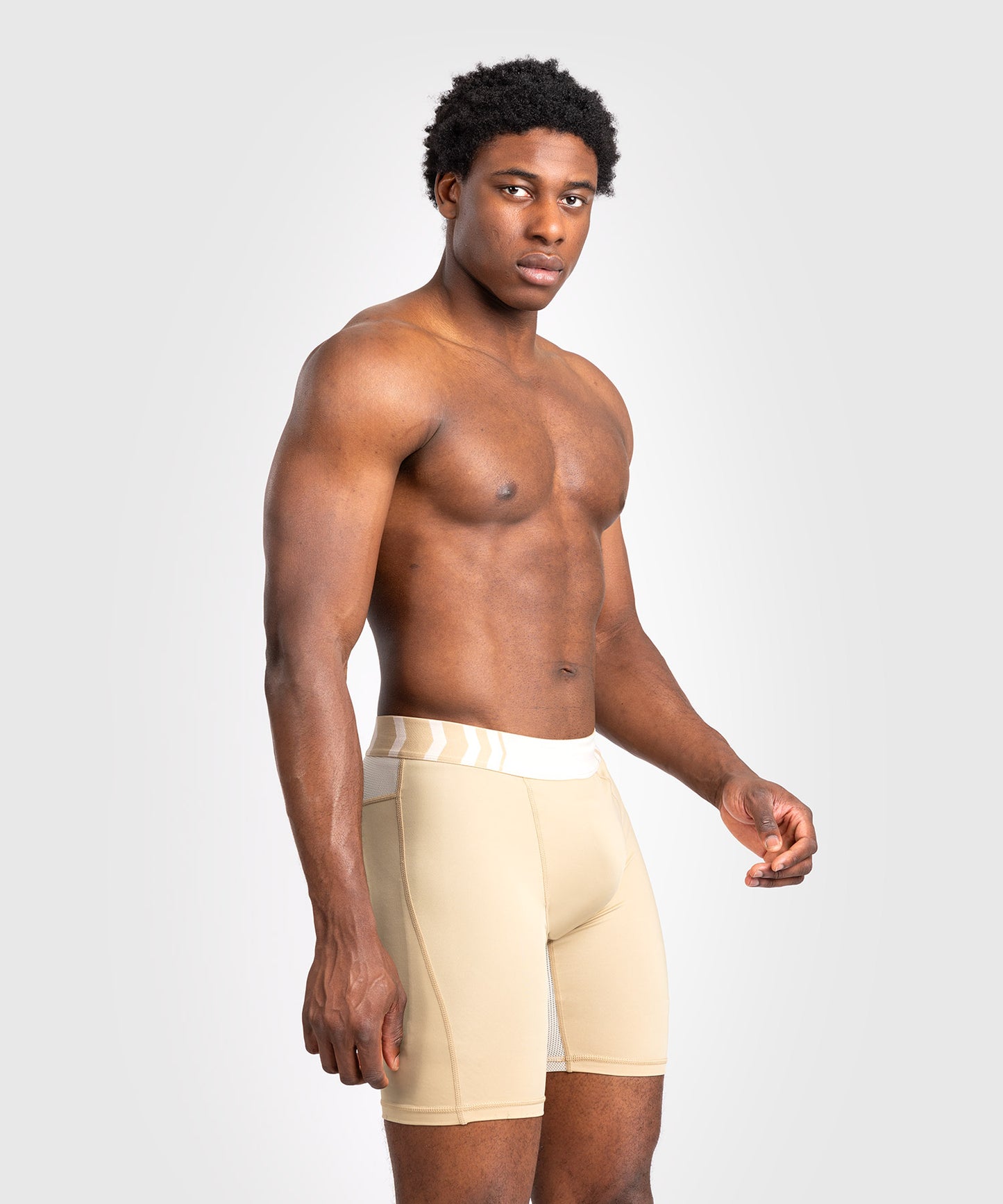 Short de compression pour Hommes Venum Tempest - Beige/Sable
